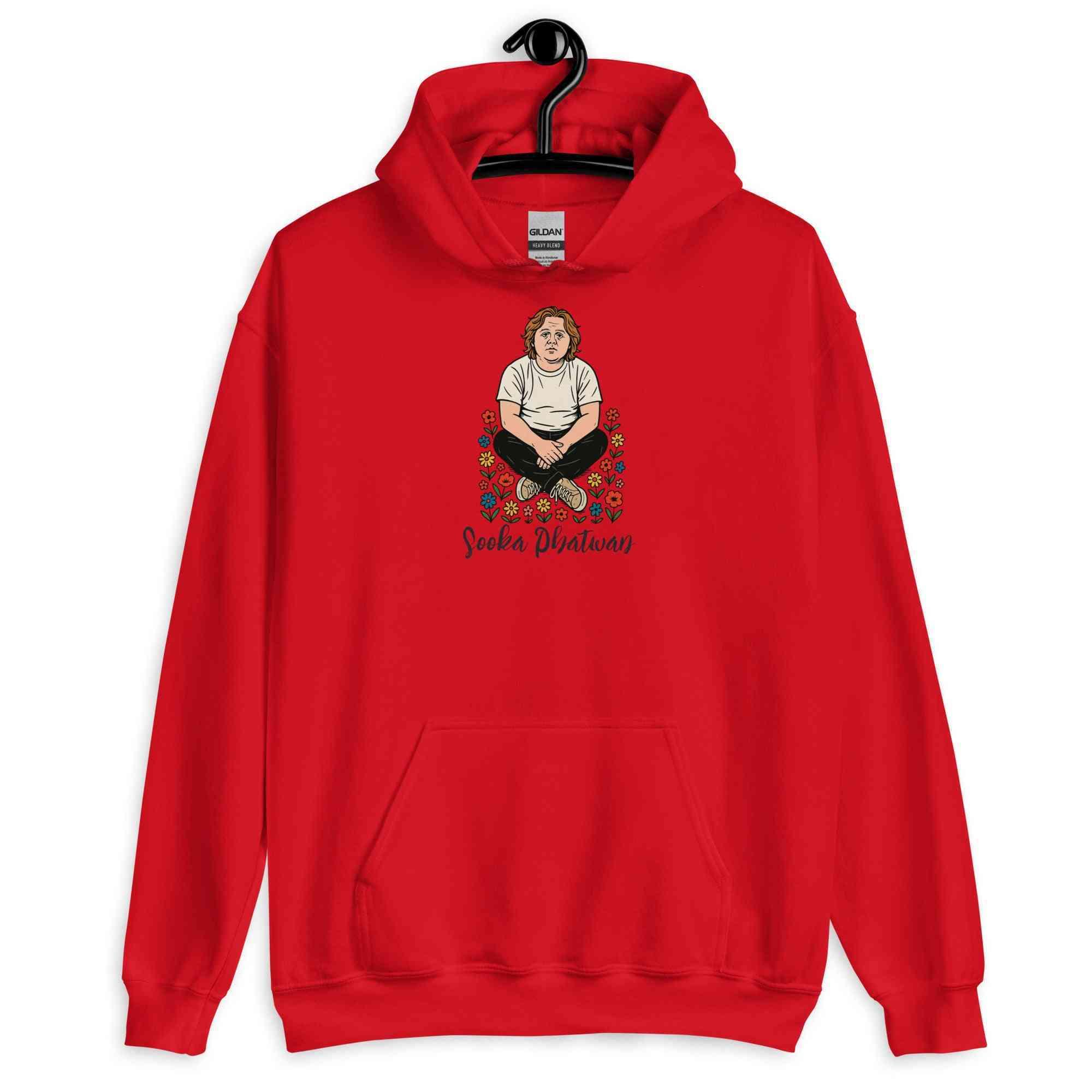 Lewis Capaldi Hoodie | Red Floral Graphic Unisex Sweatshirt