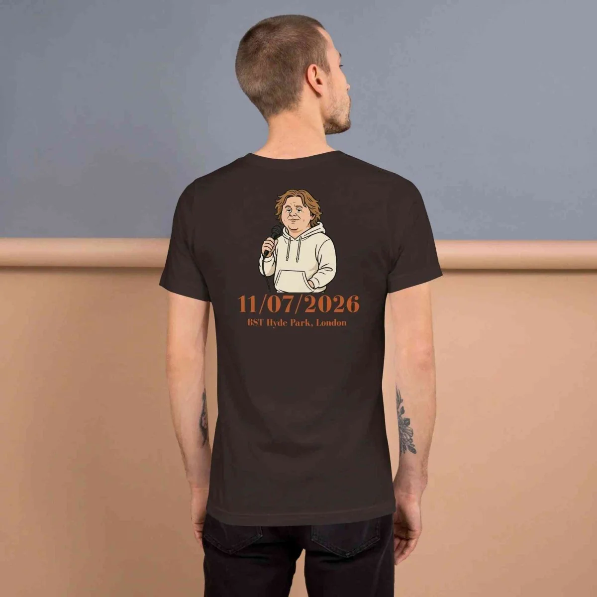 Lewis Capaldi 2026 Tour T-Shirt Unisex - BST Hyde Park Concert Merch