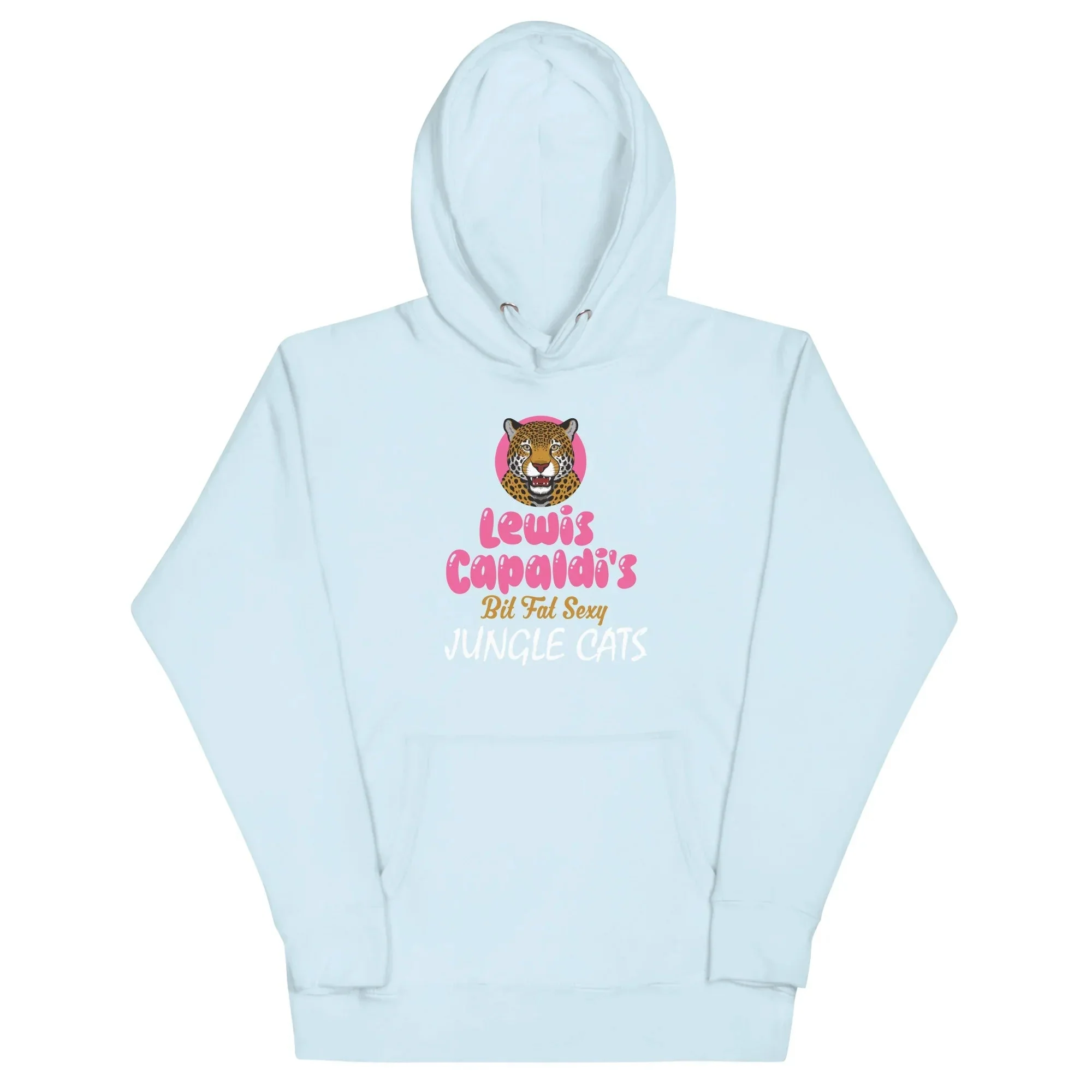 Lewis Capaldi Big Fat Sexy Jungle Cats Hoodie | Unisex Graphic Sweatshirt