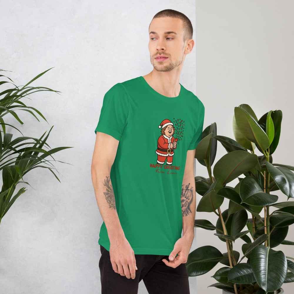 Lewis Capaldi Unisex Cotton T-Shirt | Graphic Christmas Tee