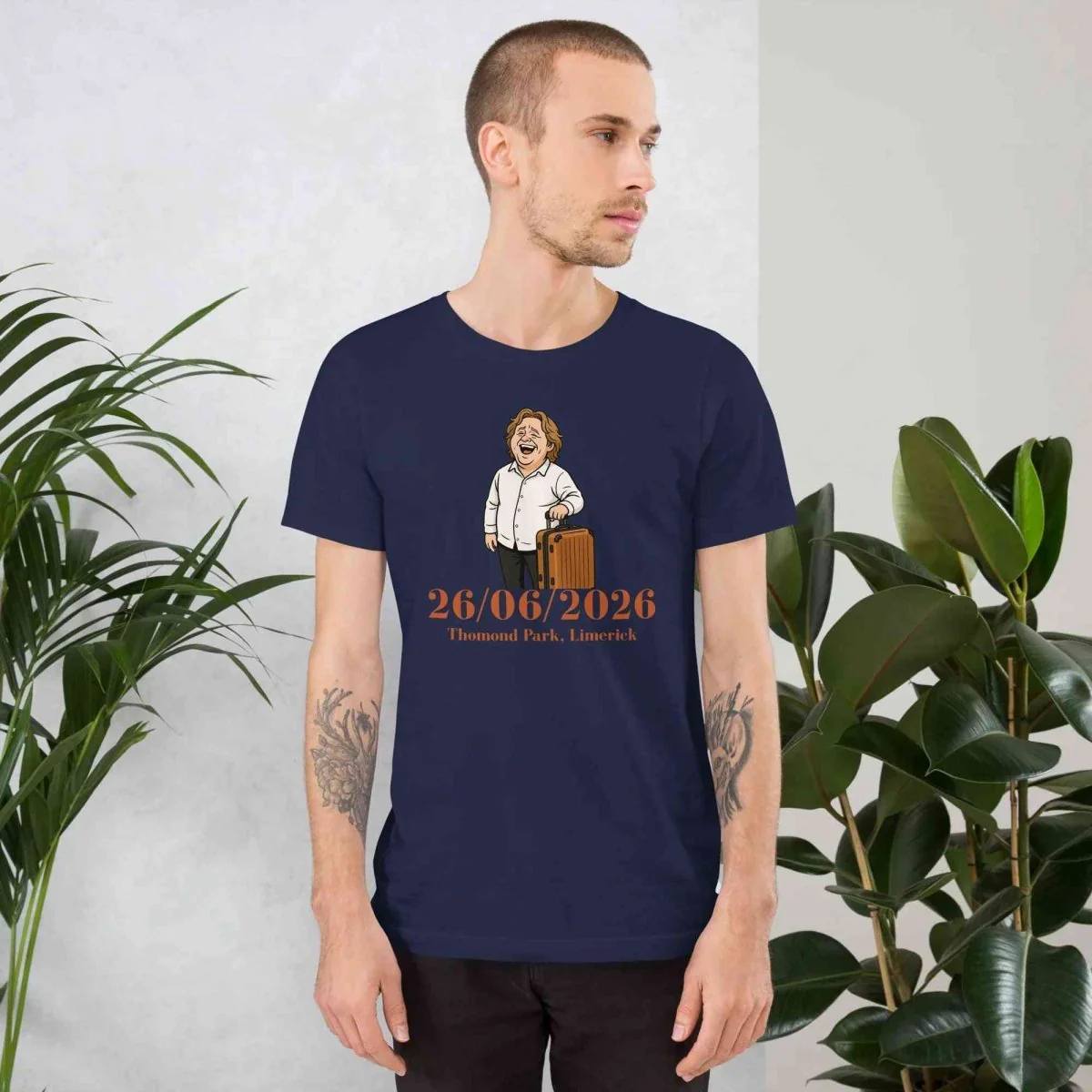 Lewis Capaldi 2026 Tour T-Shirt | Unisex Cotton Concert Tee