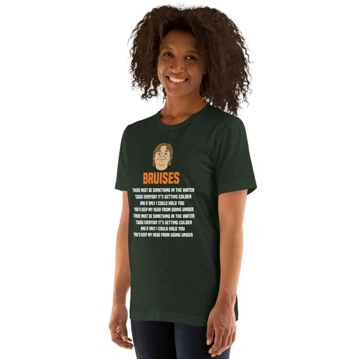 Lewis Capaldi Bruises T-Shirt | Unisex Fan Apparel with Lyrics
