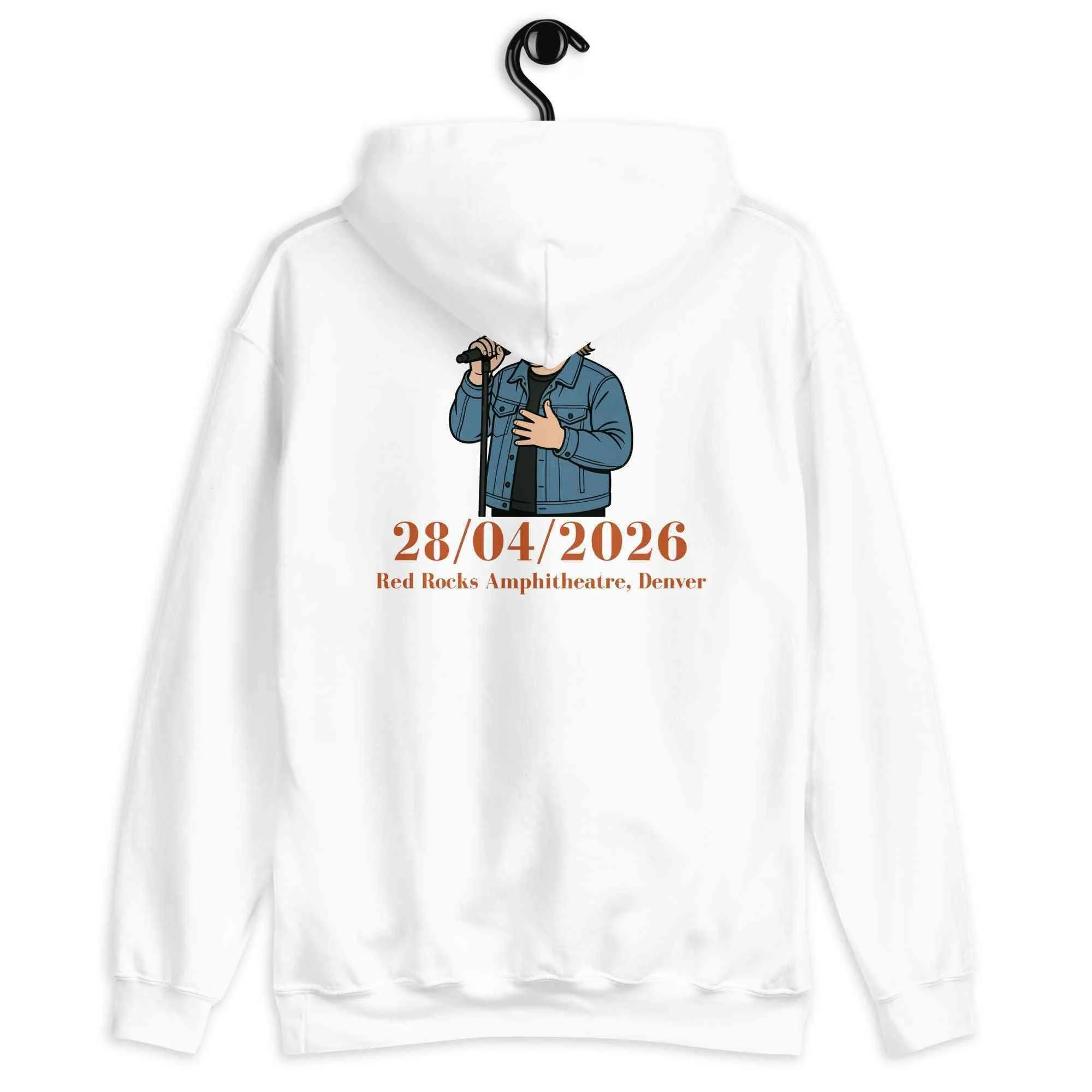 Lewis Capaldi Tour Hoodie 2026 | Unisex Black Cotton-Poly Blend