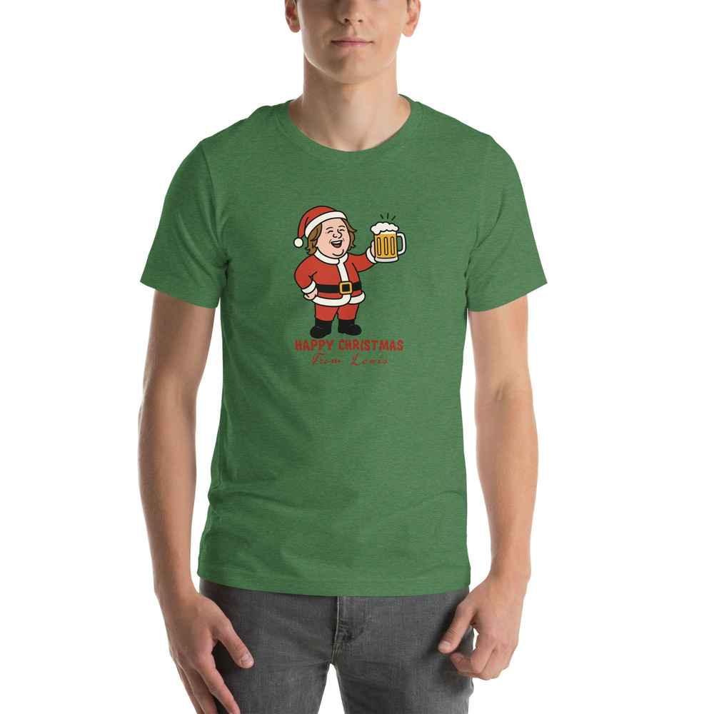 Lewis Capaldi Unisex Cotton T-Shirt | Graphic Christmas Tee