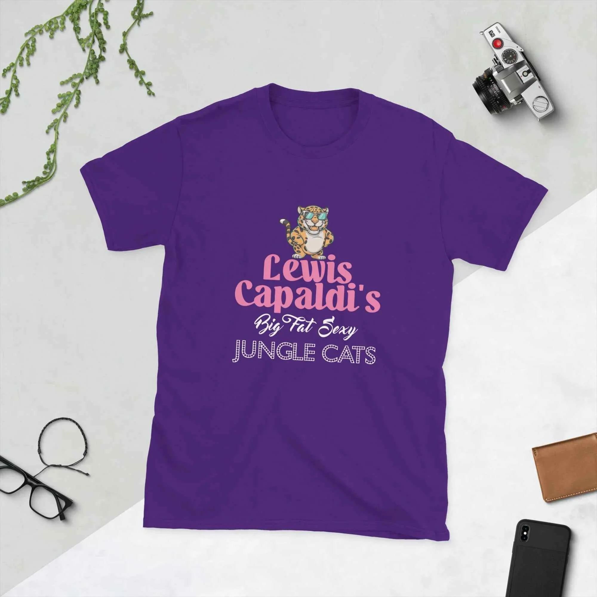 Lewis Capaldi Jungle Cats Album Tour T-Shirt | Unisex Cotton Tee