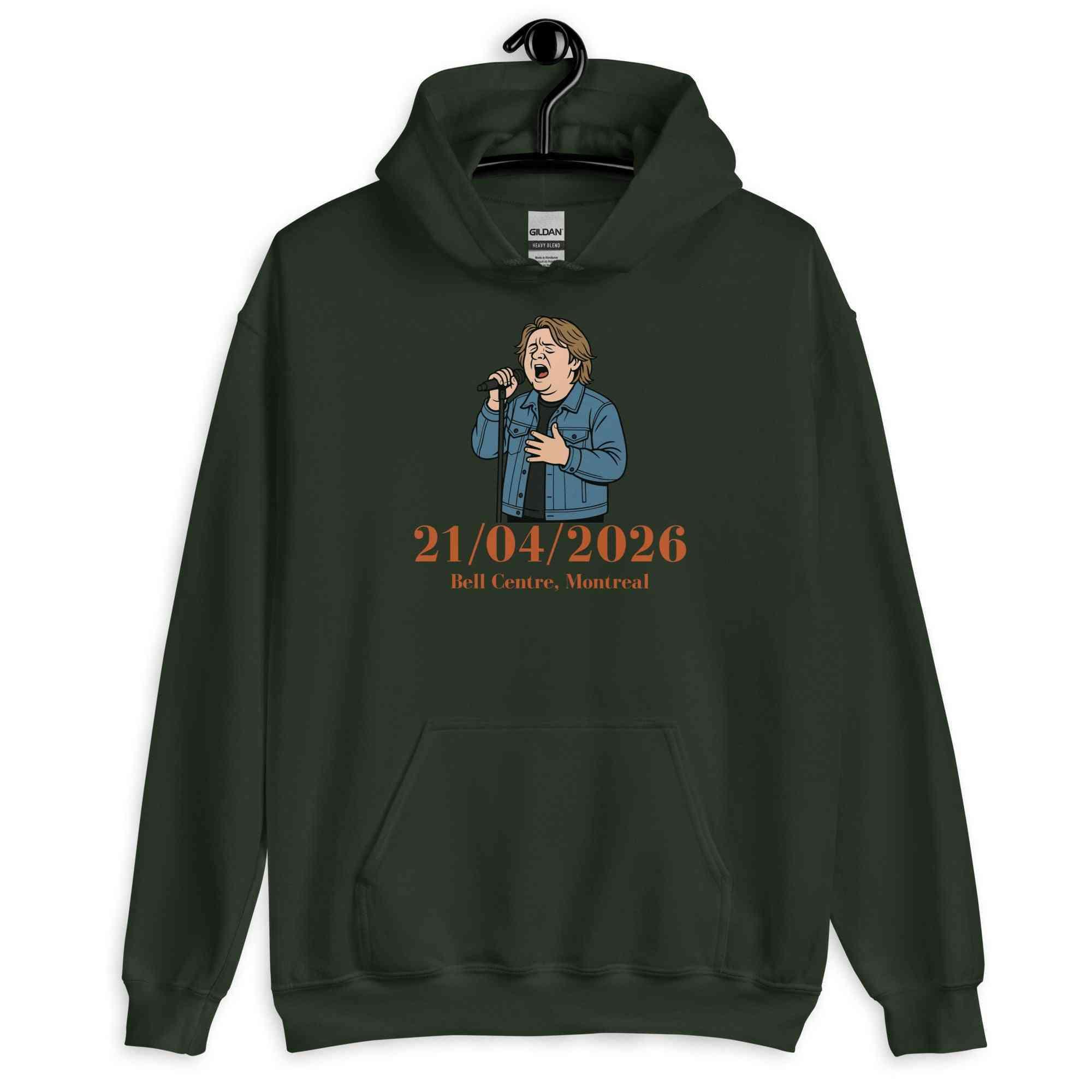 Lewis Capaldi Official Tour 2026 Hoodie - Limited Edition Unisex Black