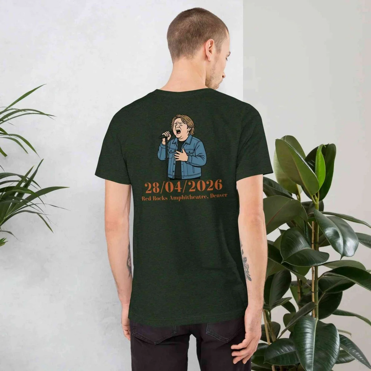 Lewis Capaldi Tour T-Shirt 2026 | Unisex Cotton Concert Tee