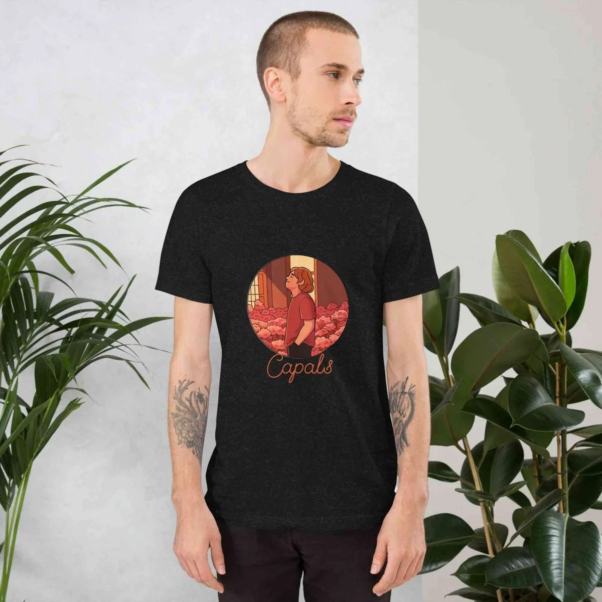 Lewis Capaldi T-Shirt Unisex | Alcyone213k Cotton Capals Design Tee