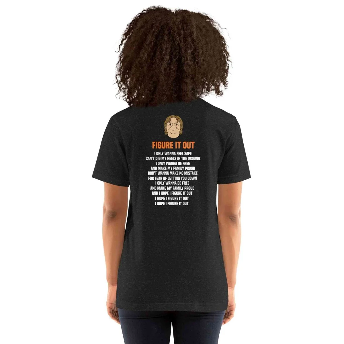 Lewis Capaldi 'Figure It Out' Unisex T-Shirt with Lyrics