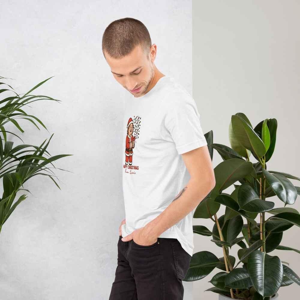 Lewis Capaldi Unisex Cotton T-Shirt | Graphic Christmas Tee