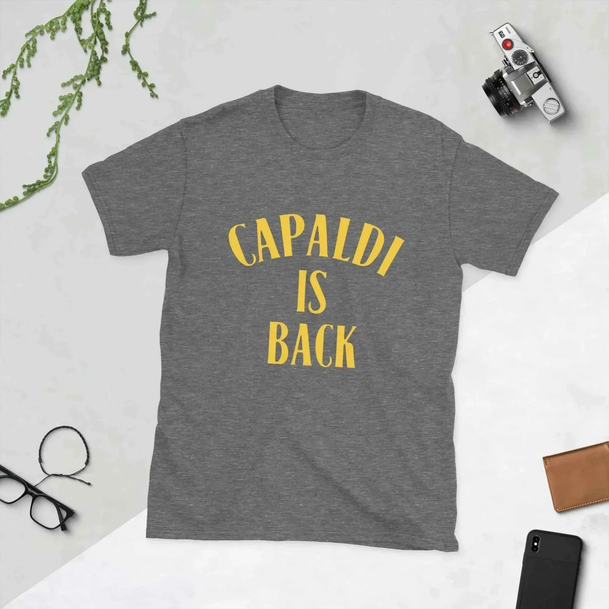 Lewis Capaldi Concert Merch: Sustainable Cotton Tour T-Shirt with Bold 