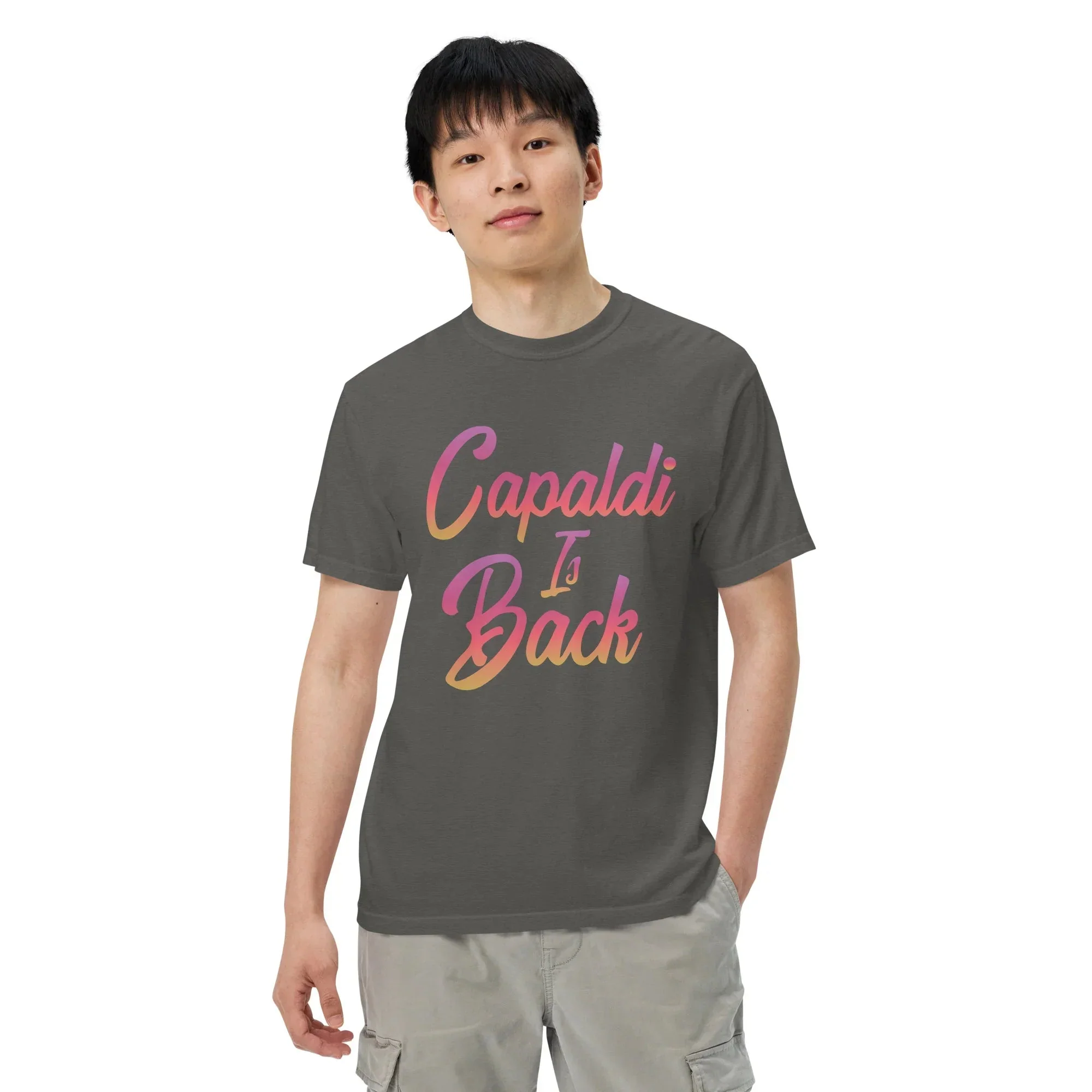 Lewis Capaldi T-Shirt | Unisex Cotton Graphic Tee - Capaldi Is Back