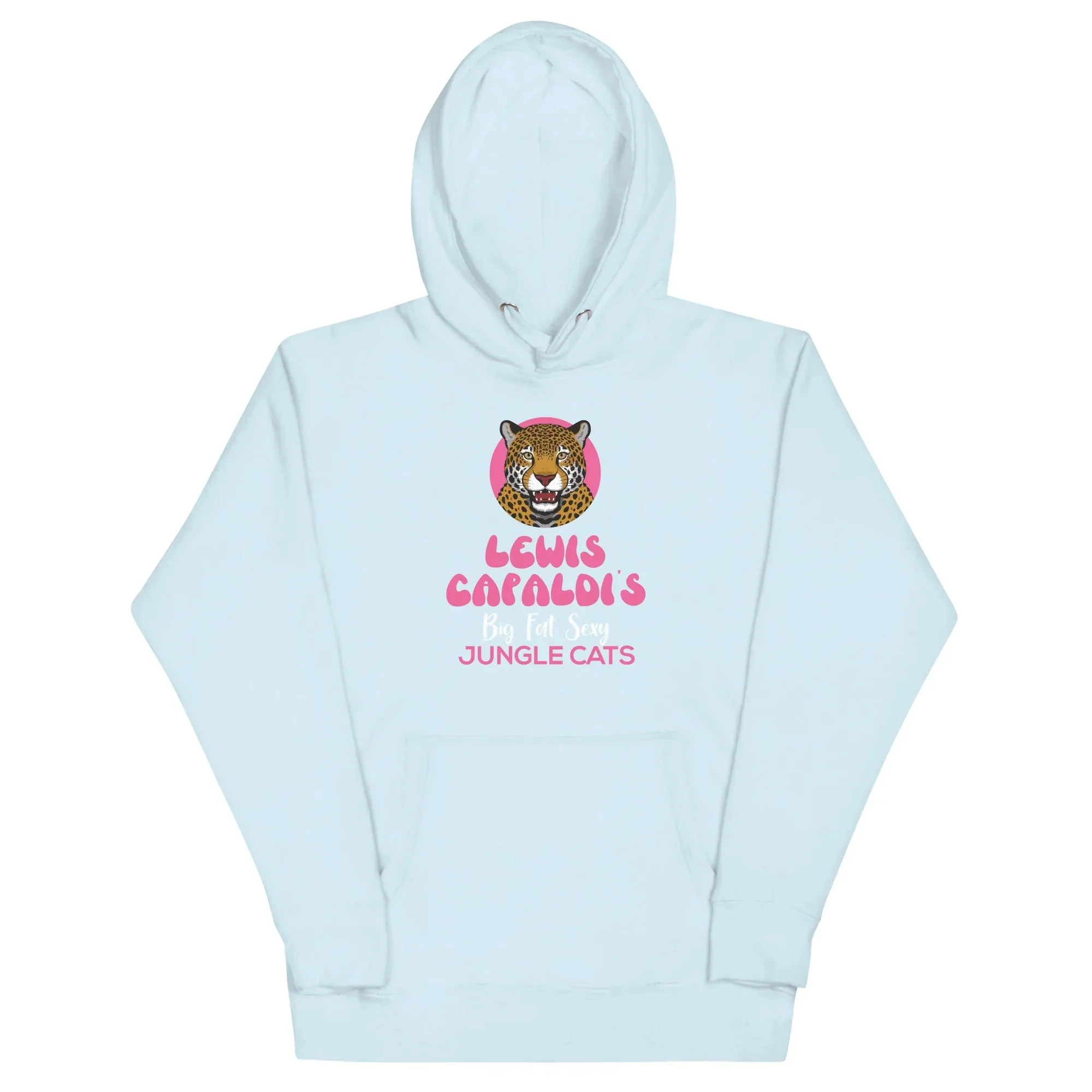 Lewis Capaldi Hoodie - Big Fat Sexy Jungle Cats Graphic Print Unisex