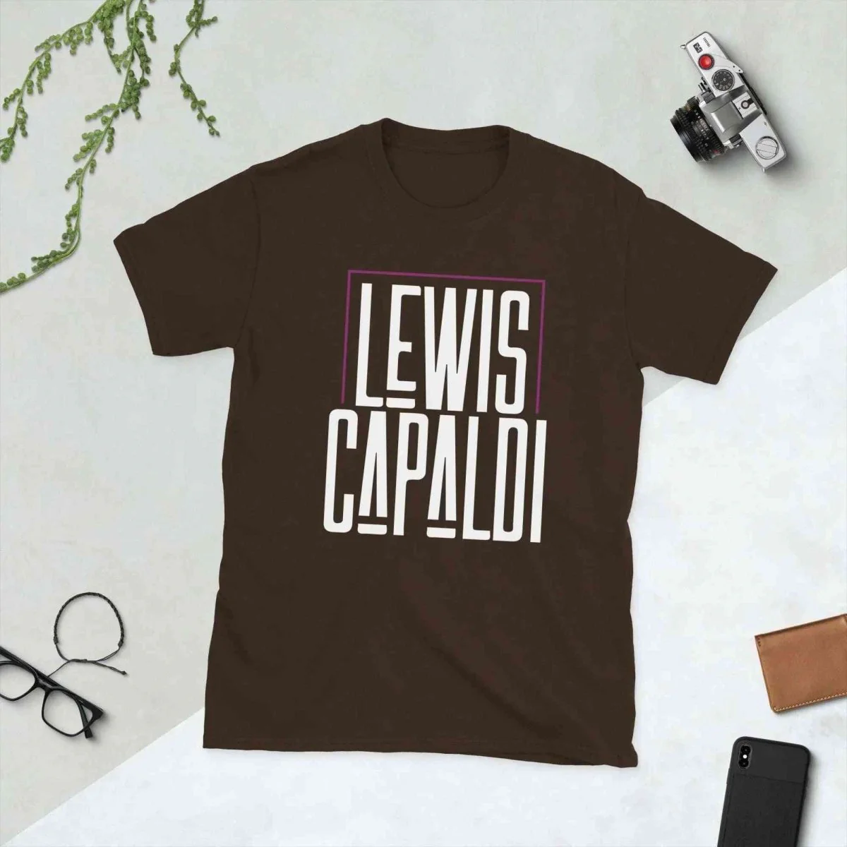 Lewis Capaldi Unisex Music T-Shirt | Soft Eco-Friendly Fan Merchandise S-XXL - Capaldi and Co