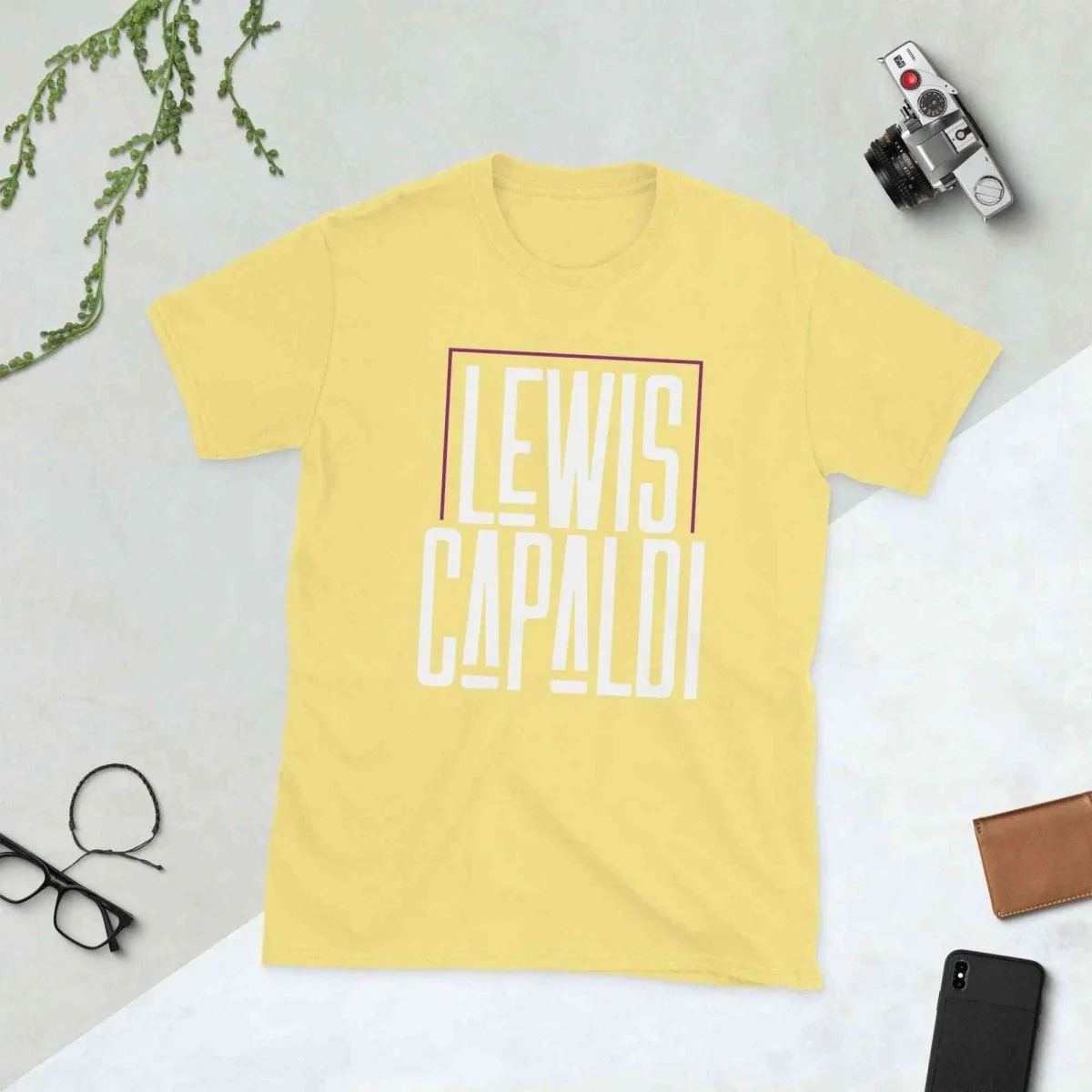 Lewis Capaldi Unisex Music T-Shirt | Soft Eco-Friendly Fan Merchandise S-XXL - Capaldi and Co