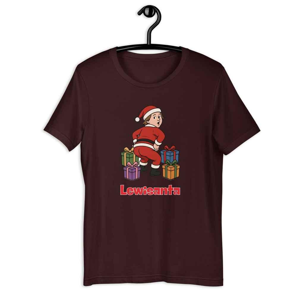 Lewis Capaldi Christmas T-Shirt - Eco-Friendly Sustainable Cotton