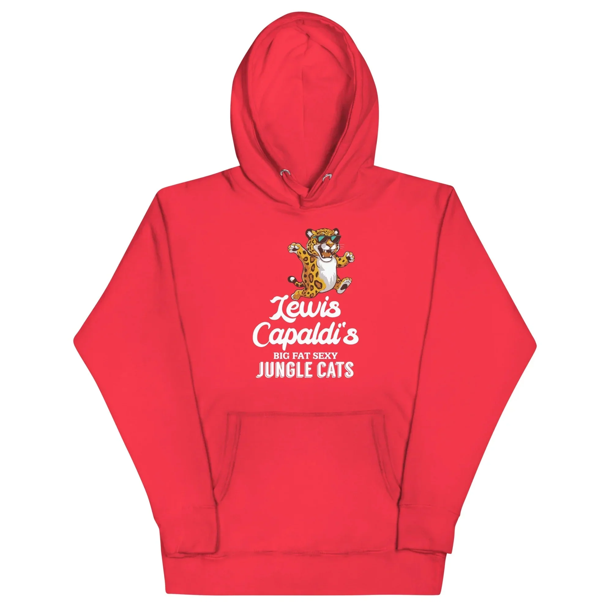 Lewis Capaldi Big Fat Sexy Jungle Cats Unisex Hoodie