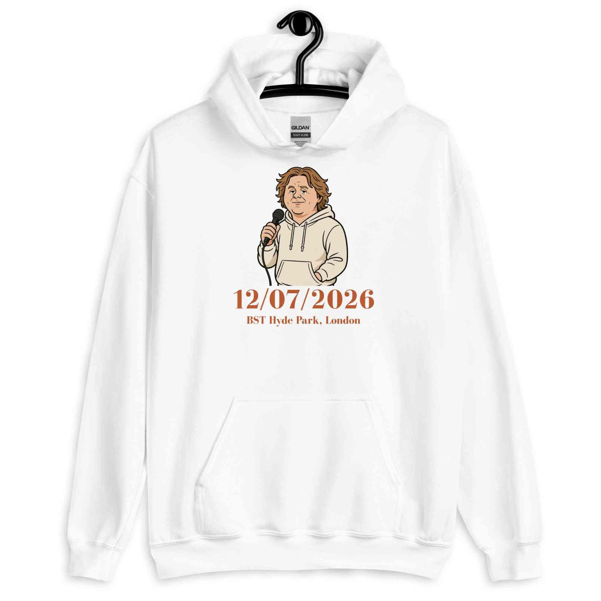 Lewis Capaldi 2026 Tour Hoodie - Unisex Black Sustainable Sweatshirt