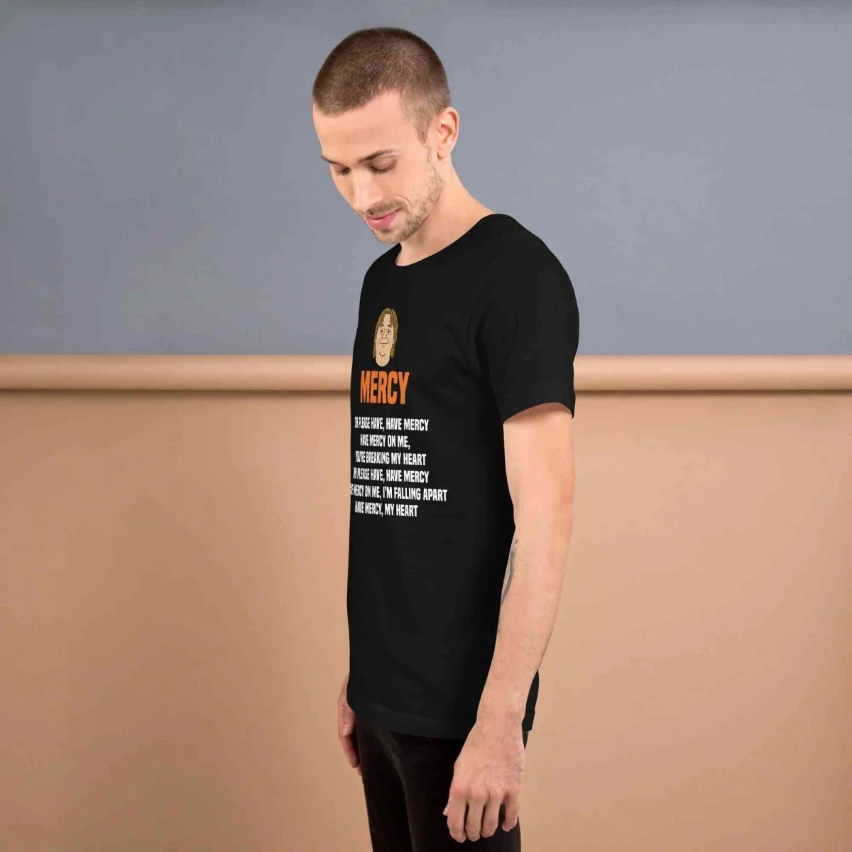 Lewis Capaldi Mercy Lyrics T-Shirt | Unisex Cotton Fan Merch