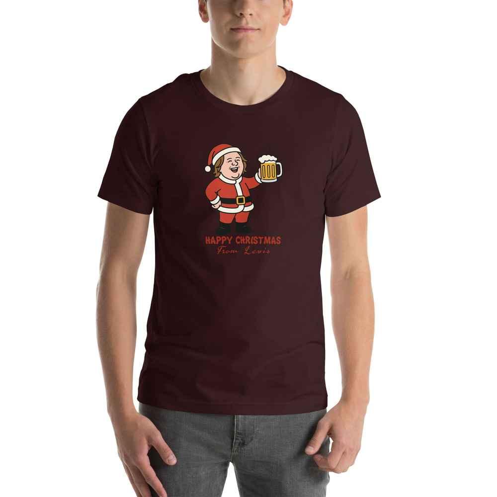 Lewis Capaldi Unisex Cotton T-Shirt | Graphic Christmas Tee