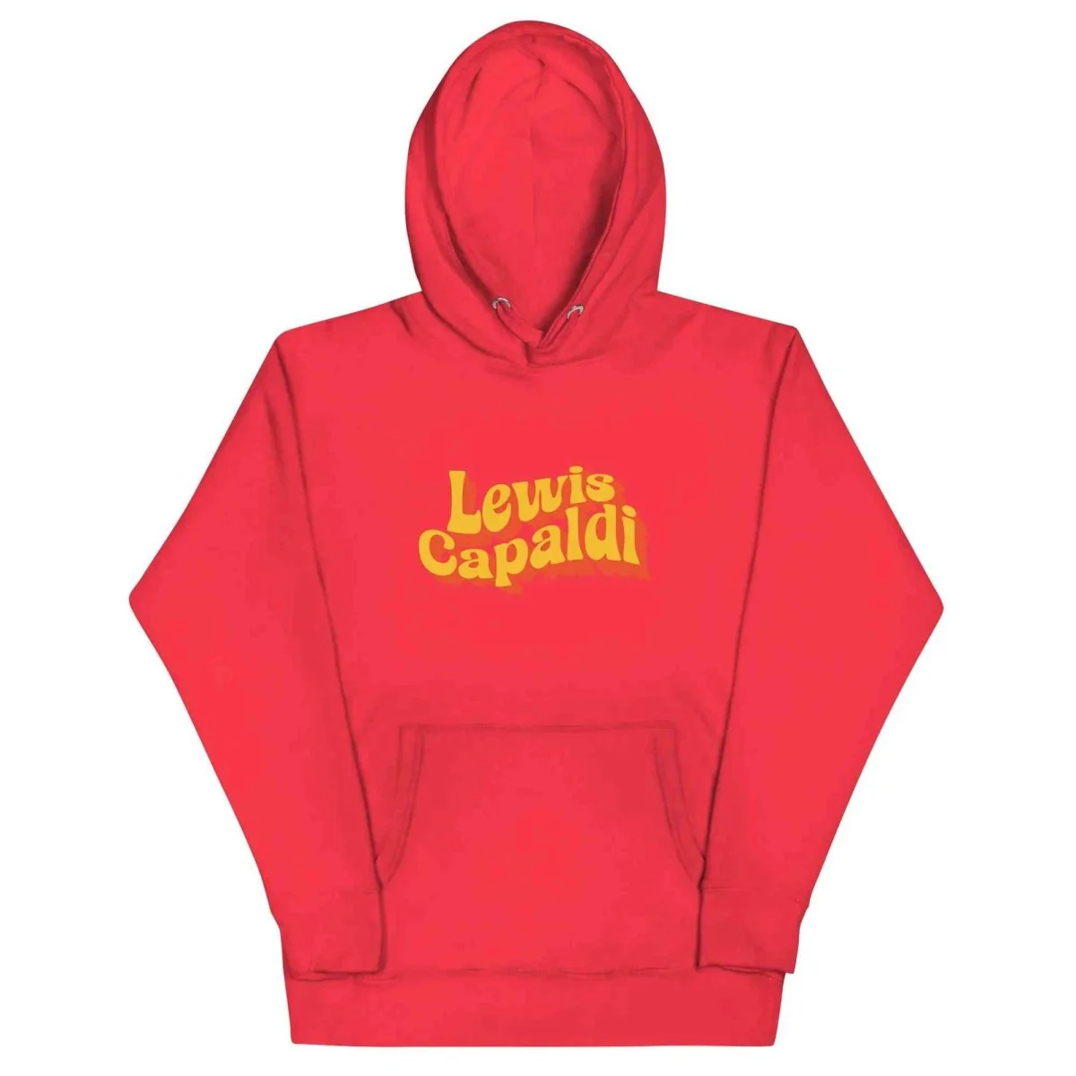 Lewis Capaldi Hoodie - Dusty Pink Eco-Friendly Unisex Comfort Wear for Music Fans