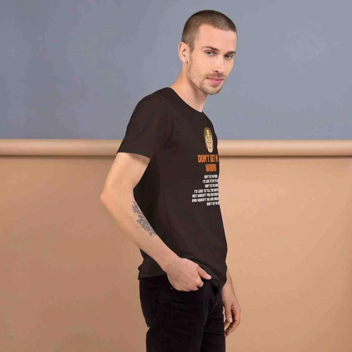 Lewis Capaldi Dont Get Me Wrong Lyrics Shirt | 100% Cotton Unisex Tee by Alcyone213k