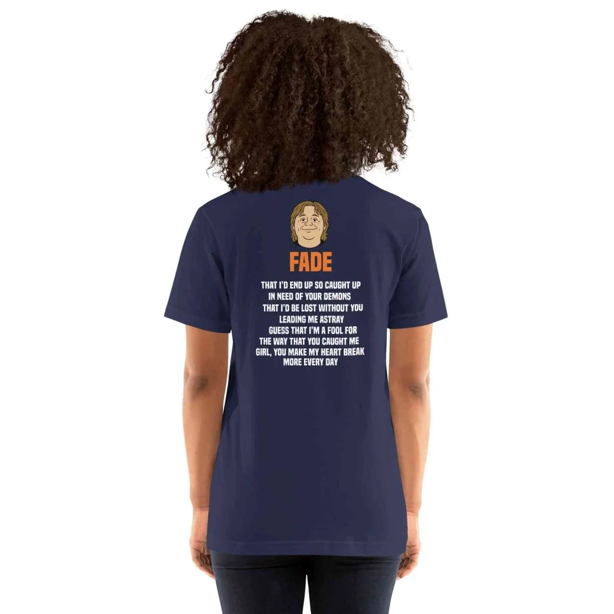 Lewis Capaldi Lyrics T-Shirt | Unisex Fade Design Cotton Tee