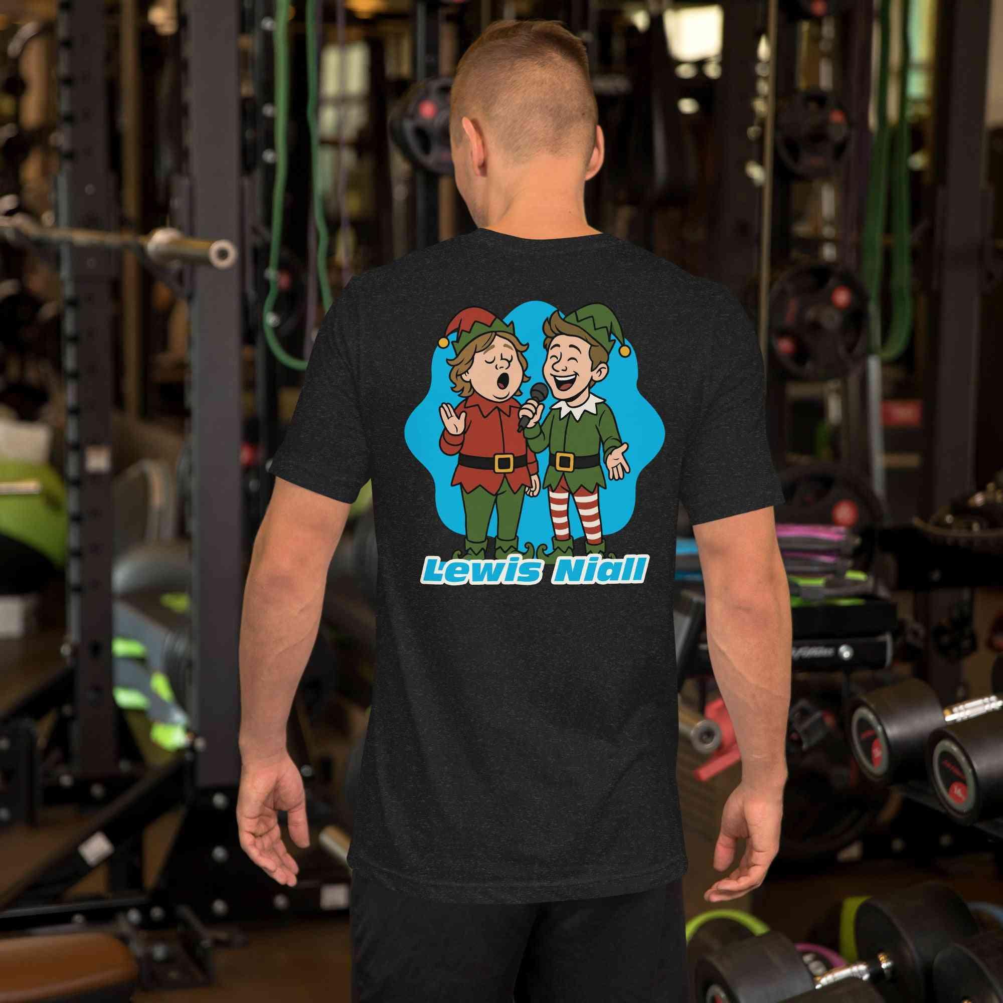 Lewis Capaldi & Niall Horan Christmas T-Shirt | Unisex Cotton Holiday Tee