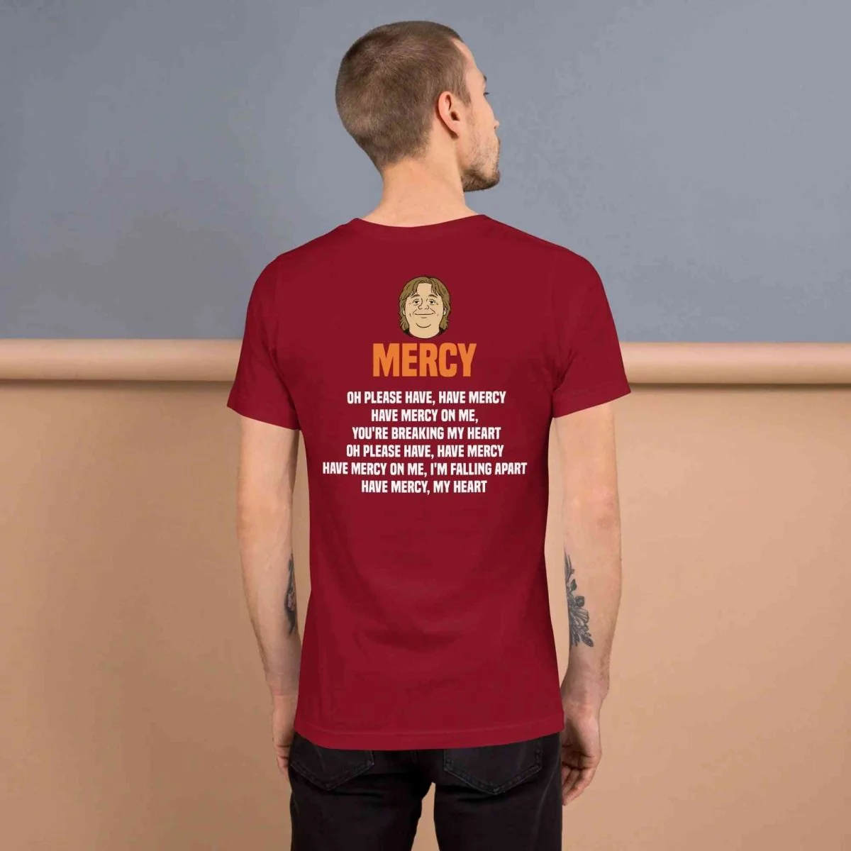 Lewis Capaldi Mercy Lyrics T-Shirt | Unisex Cotton Fan Merch