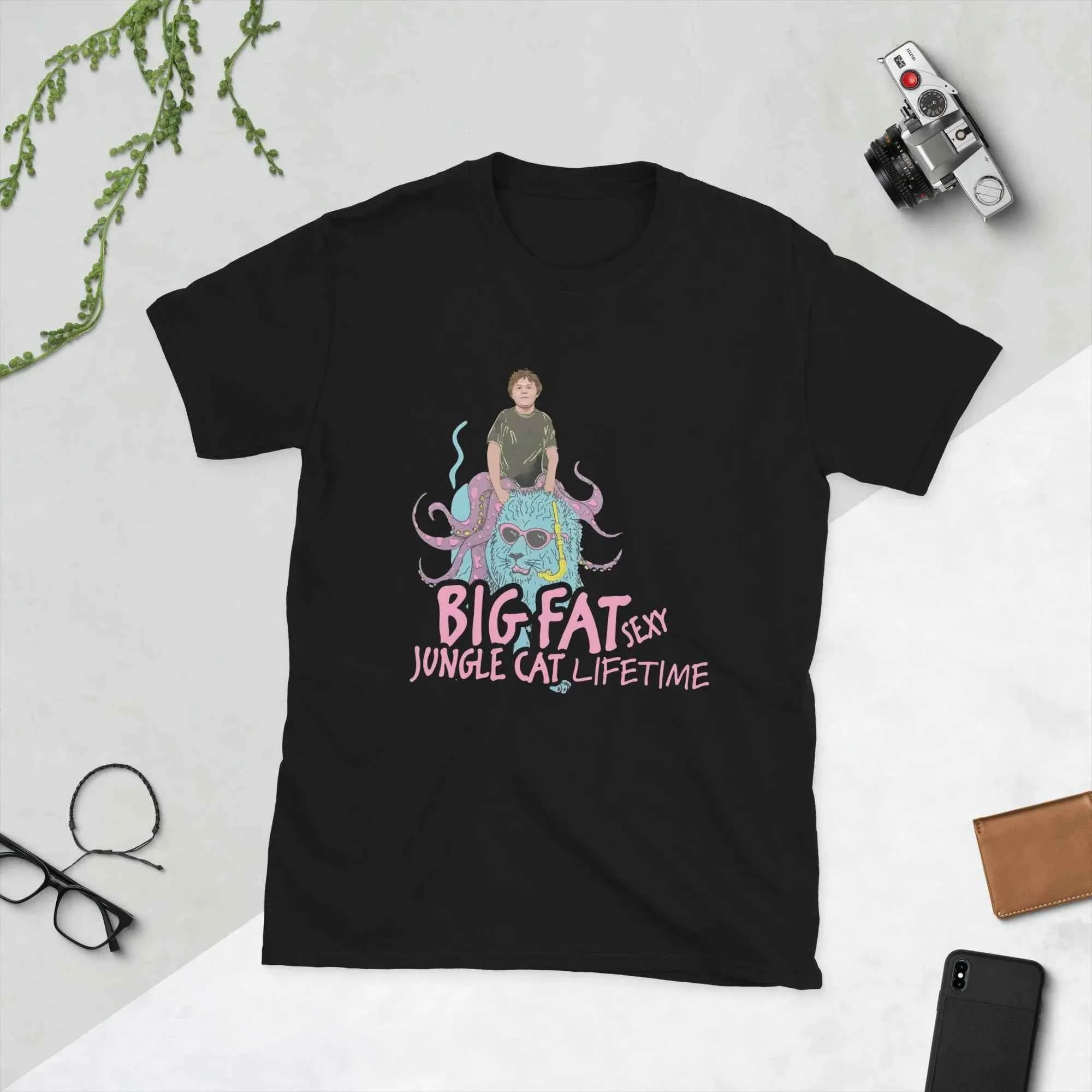 Lewis Capaldi T-Shirt | Unisex Big Fat Sexy Jungle Cats Tee