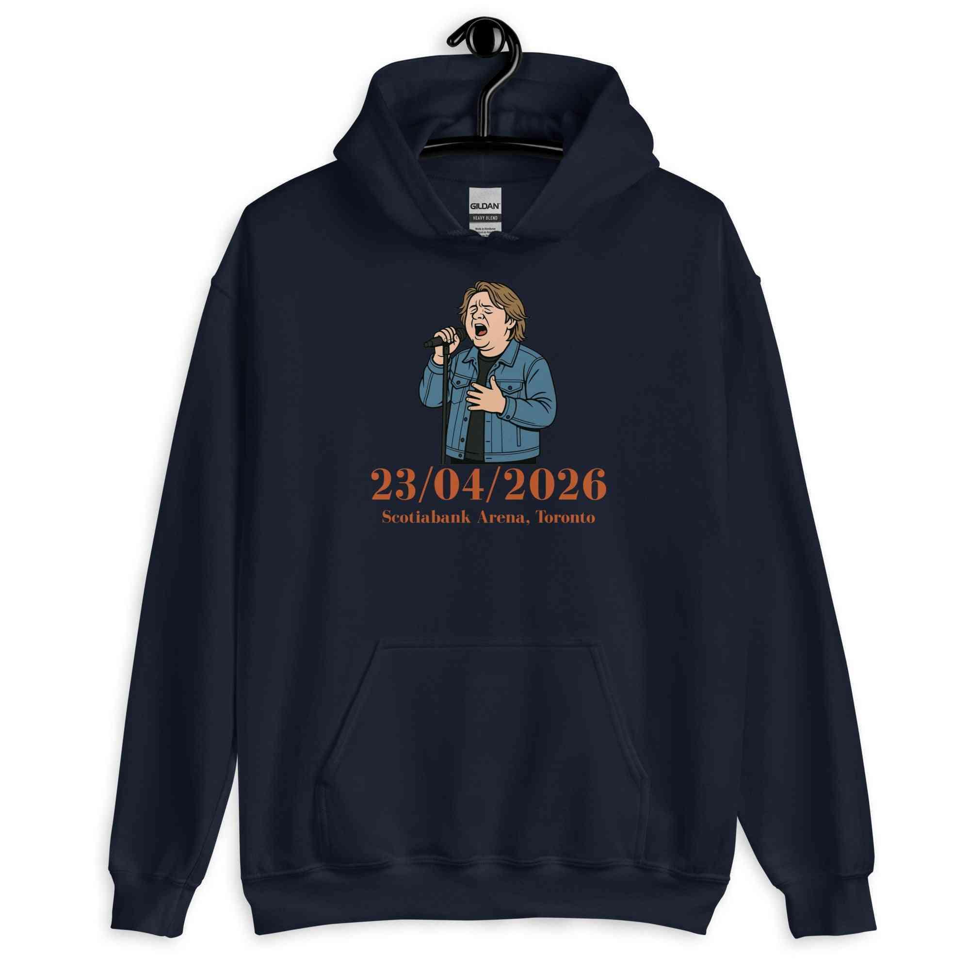 Lewis Capaldi Tour Hoodie 2026 | Unisex Black Cotton Blend