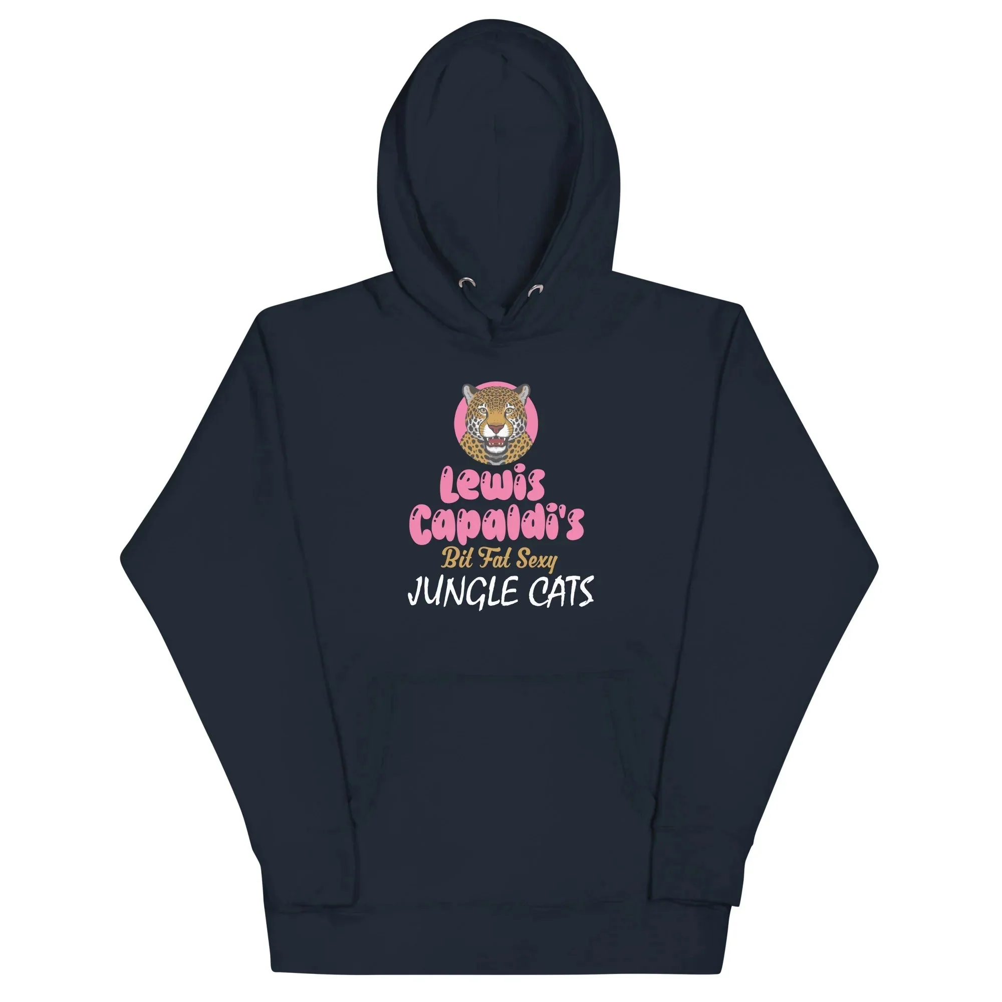 Lewis Capaldi Big Fat Sexy Jungle Cats Hoodie | Unisex Graphic Sweatshirt