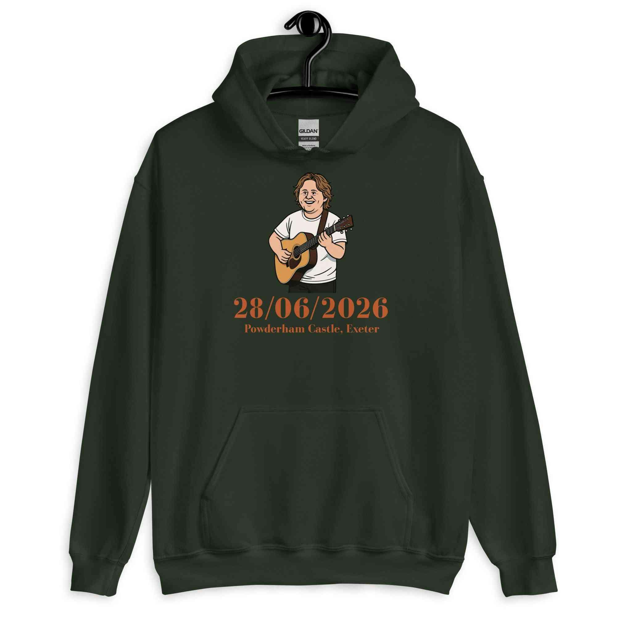 Lewis Capaldi 2026 Tour Hoodie - Unisex Limited Edition Black Concert Merch