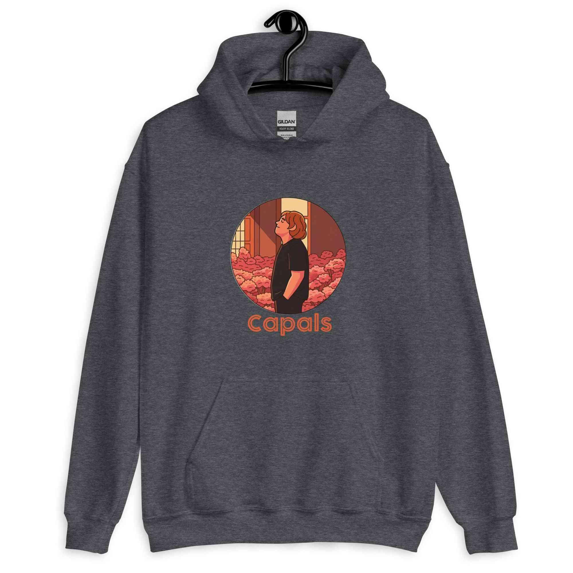 Lewis Capaldi Hoodie | Black Unisex Graphic Print Sustainable - Capals
