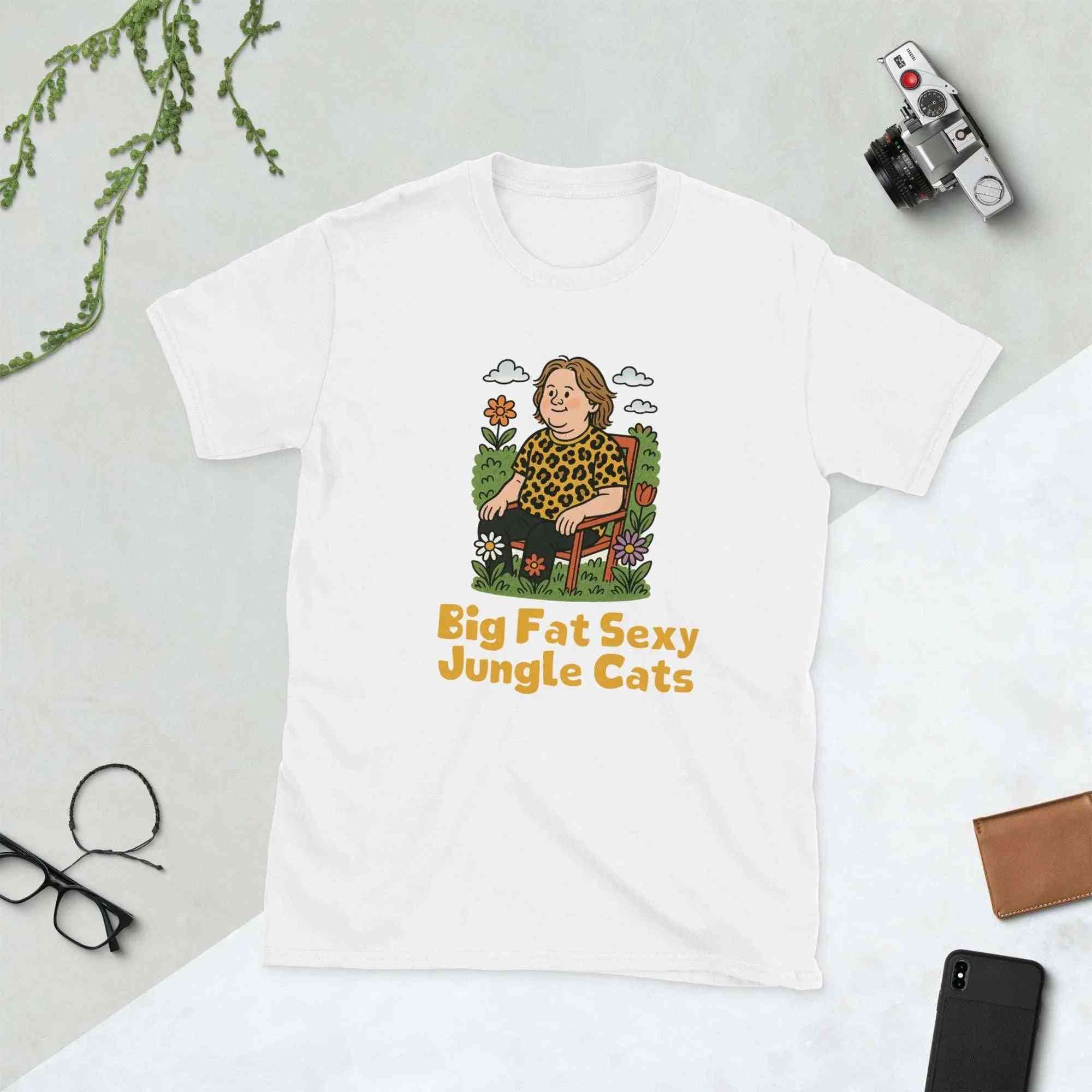 Lewis Capaldi Big Fat Sexy Jungle Cats T-Shirt | Unisex Cotton Tee