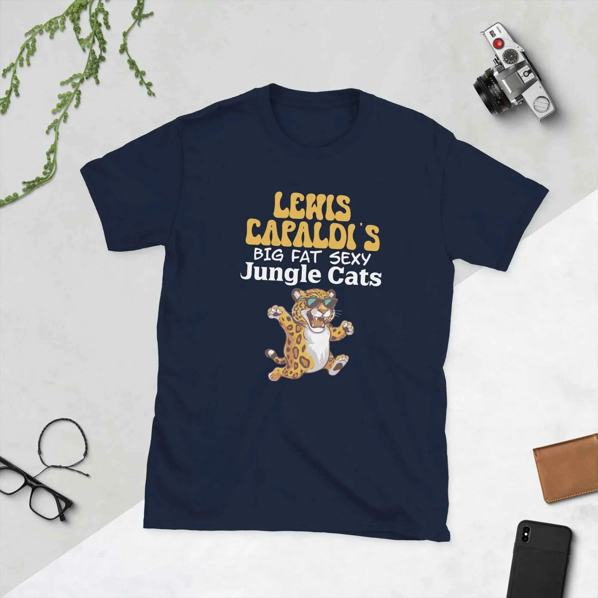 Lewis Capaldi Jungle Cats Graphic Tour T-Shirt | 100% Cotton