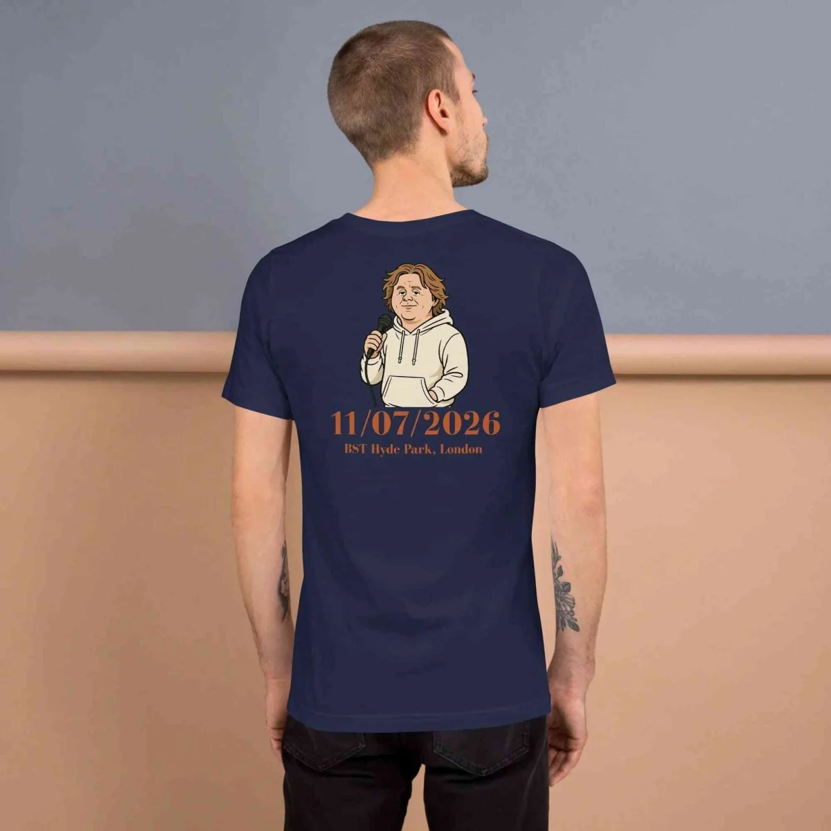 Lewis Capaldi 2026 Tour T-Shirt Unisex - BST Hyde Park Concert Merch