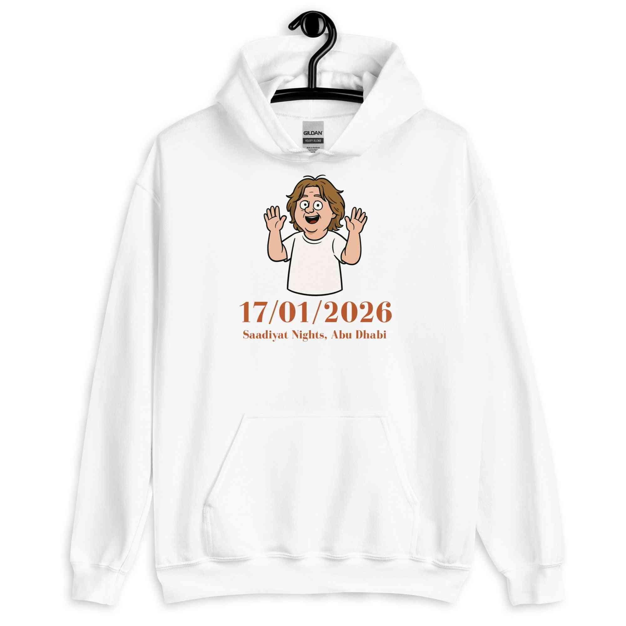 Lewis Capaldi 2026 Tour Hoodie - Eco-Friendly Unisex Cotton Blend