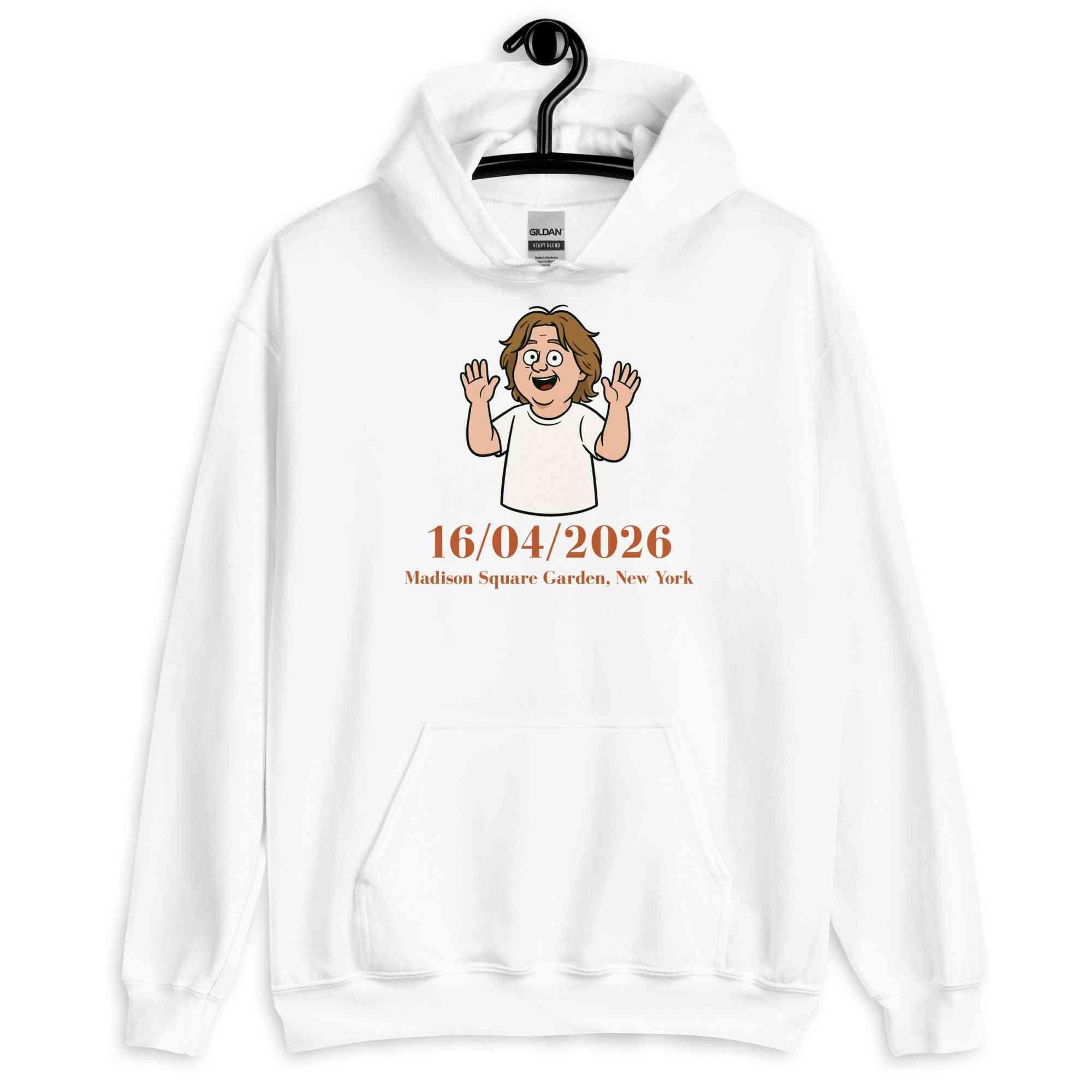 Lewis Capaldi 2026 Tour Hoodie - Unisex Black Cotton Blend