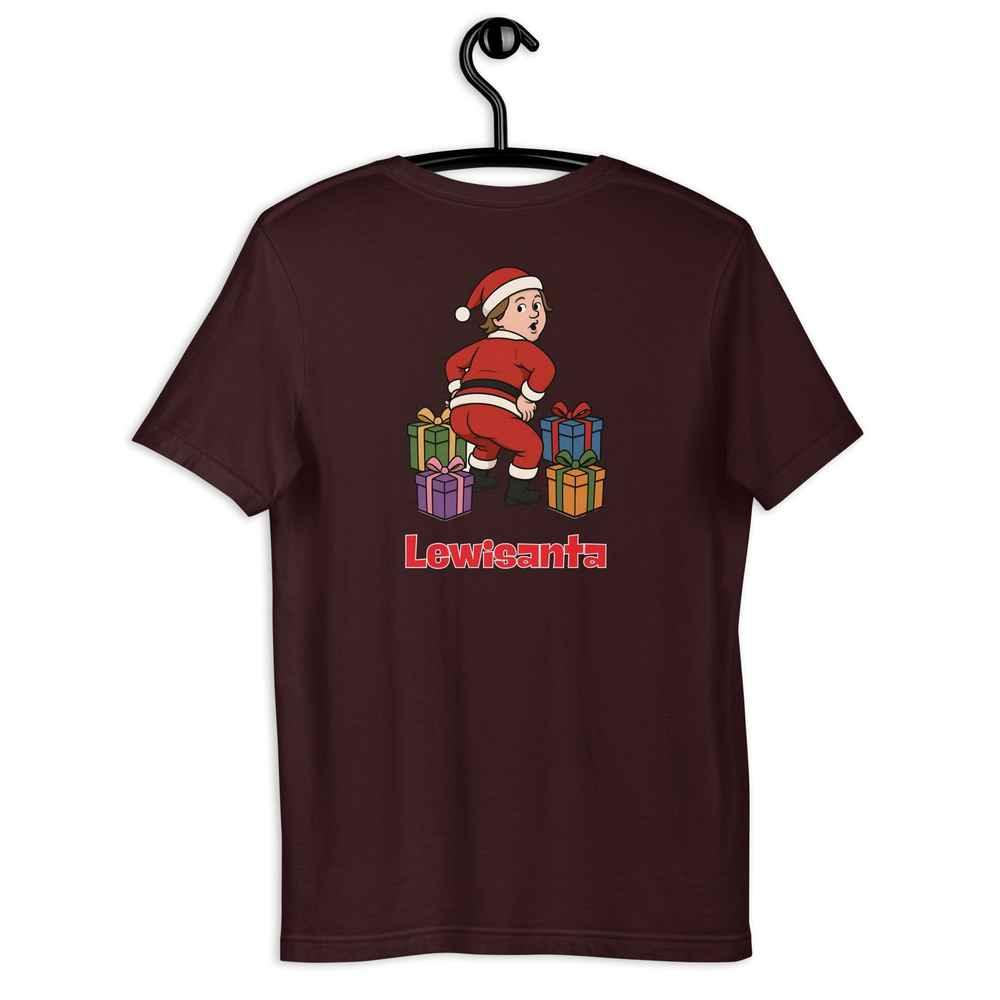 Lewis Capaldi Christmas T-Shirt - Eco-Friendly Sustainable Cotton
