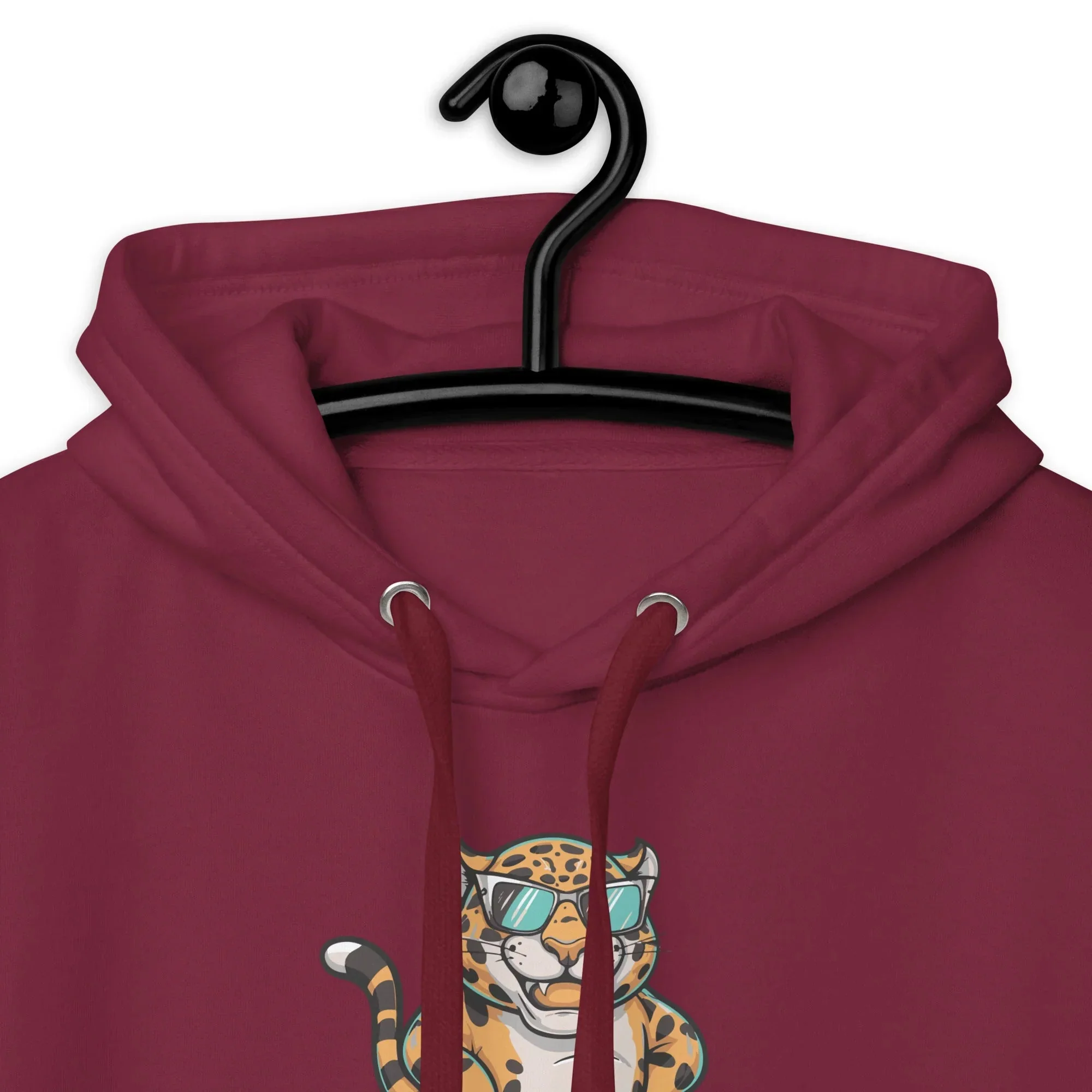 Lewis Capaldi Big Fat Sexy Jungle Cats Hoodie - Unisex Black Cotton Blend