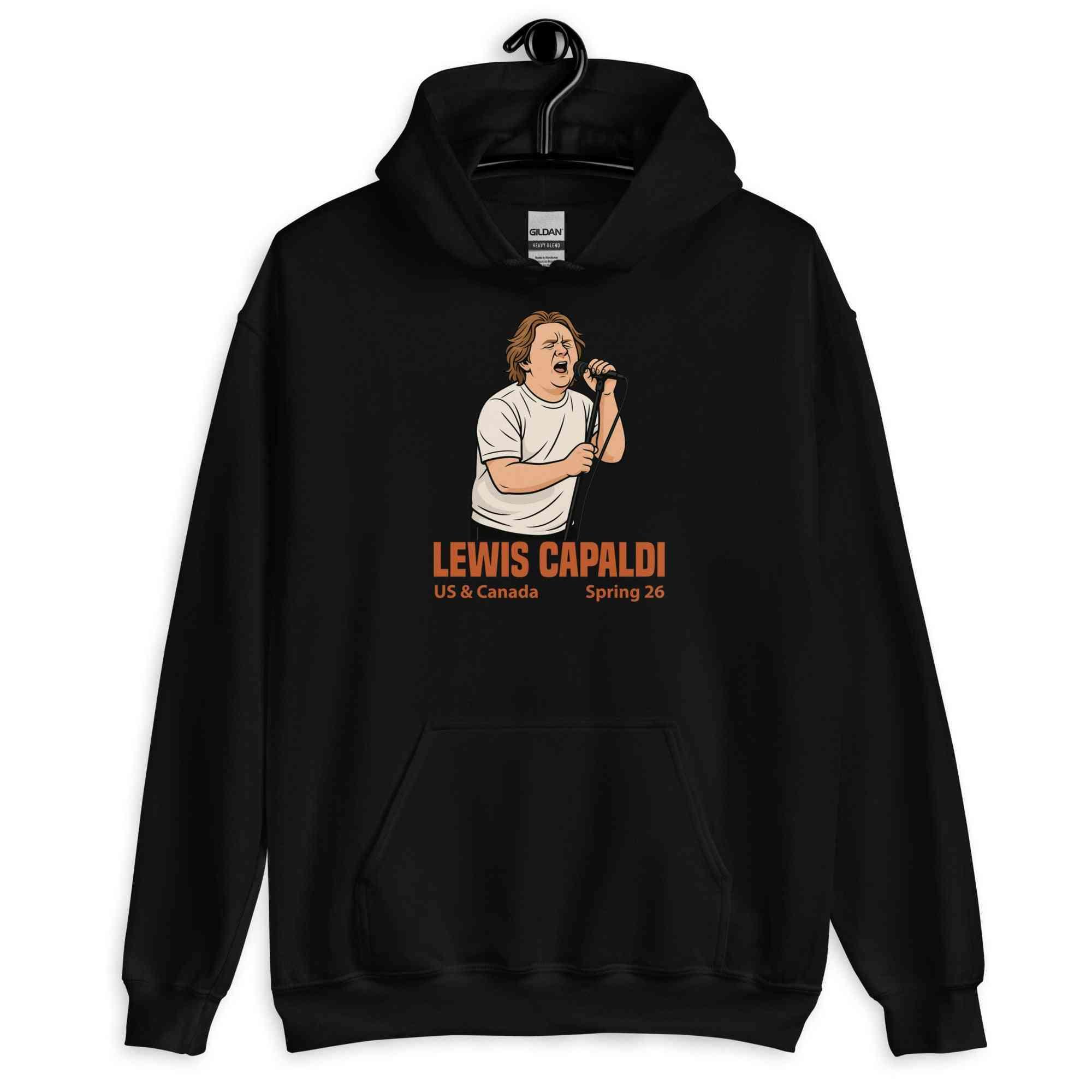 Lewis Capaldi Tour 2026 Unisex Hoodie - Alcyone213k Cotton Blend
