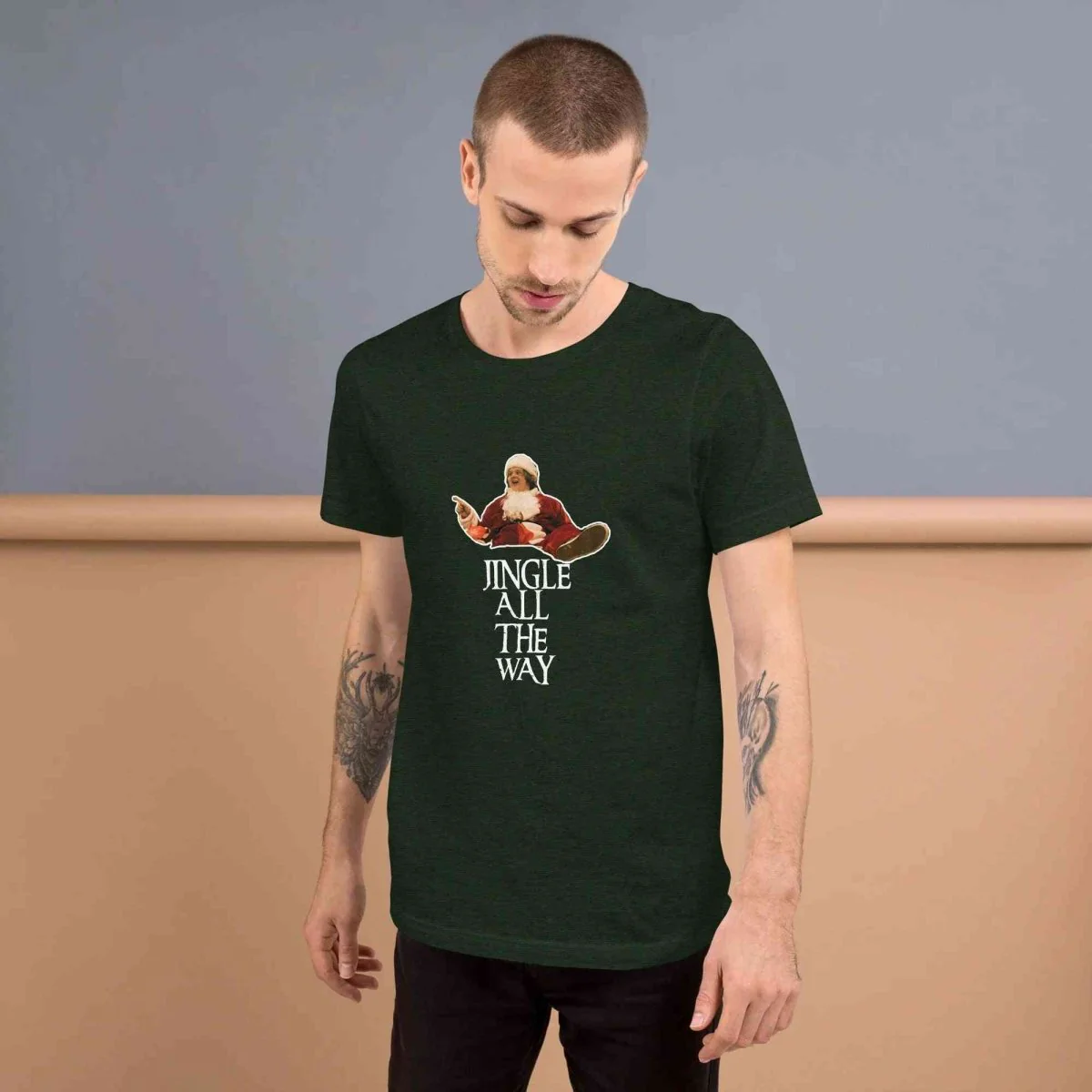 Lewis Capaldi Christmas T-Shirt | Unisex Jingle All The Way Tee