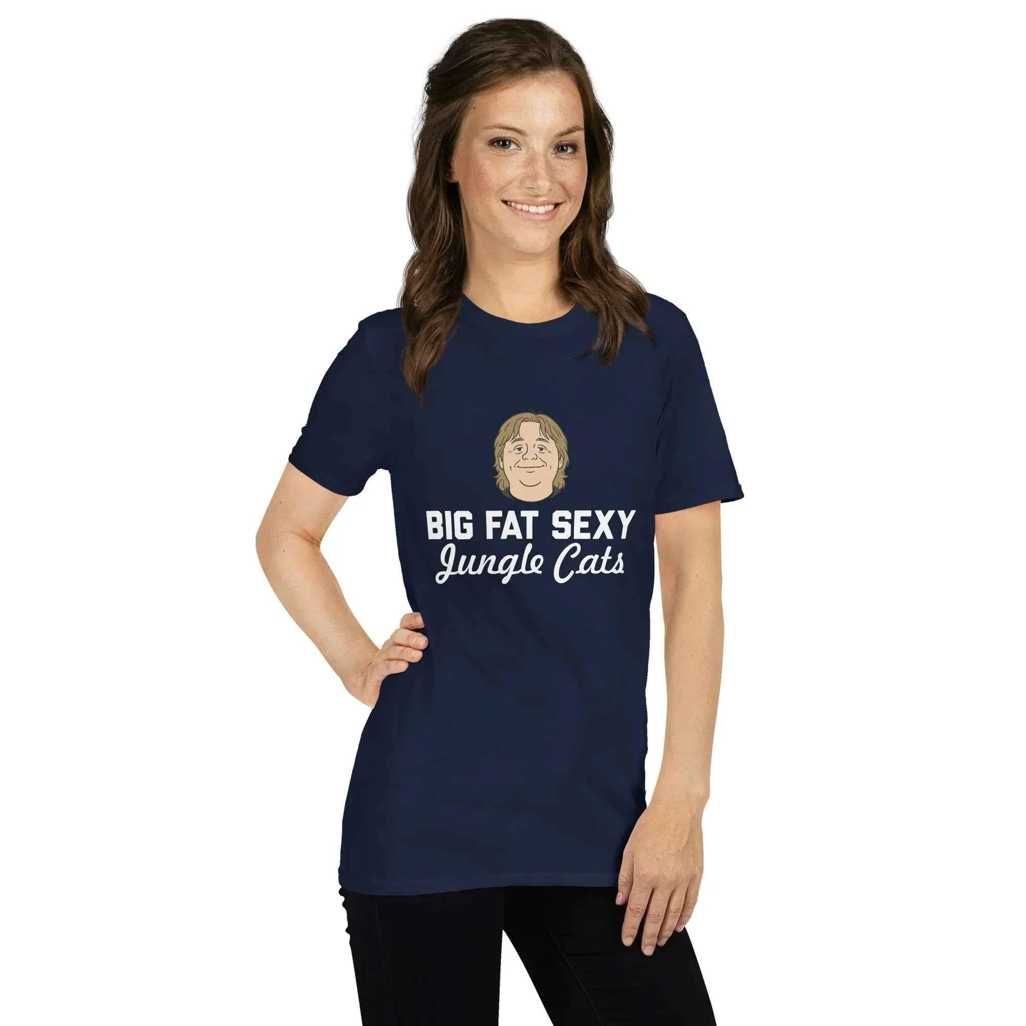 Lewis Capaldi T-Shirt | Big Fat Sexy Jungle Cats Cotton Unisex Tee