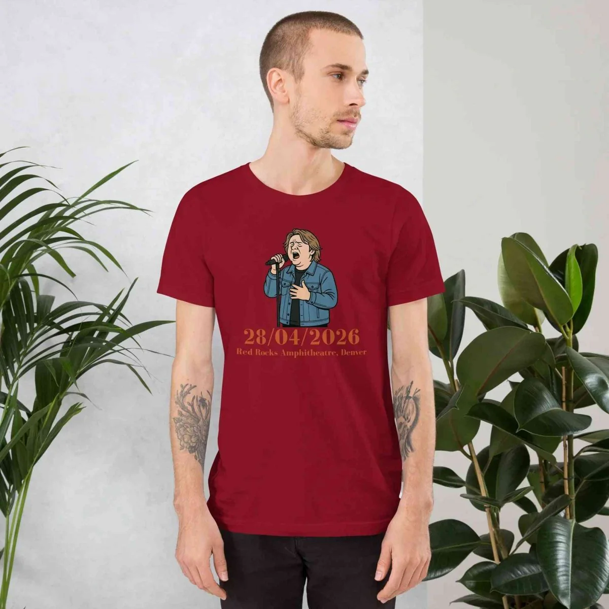 Lewis Capaldi Tour T-Shirt 2026 | Unisex Cotton Concert Tee