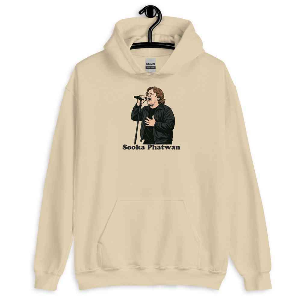 Lewis Capaldi Hoodie | Sooka Phatwan Red Cozy Unisex Apparel