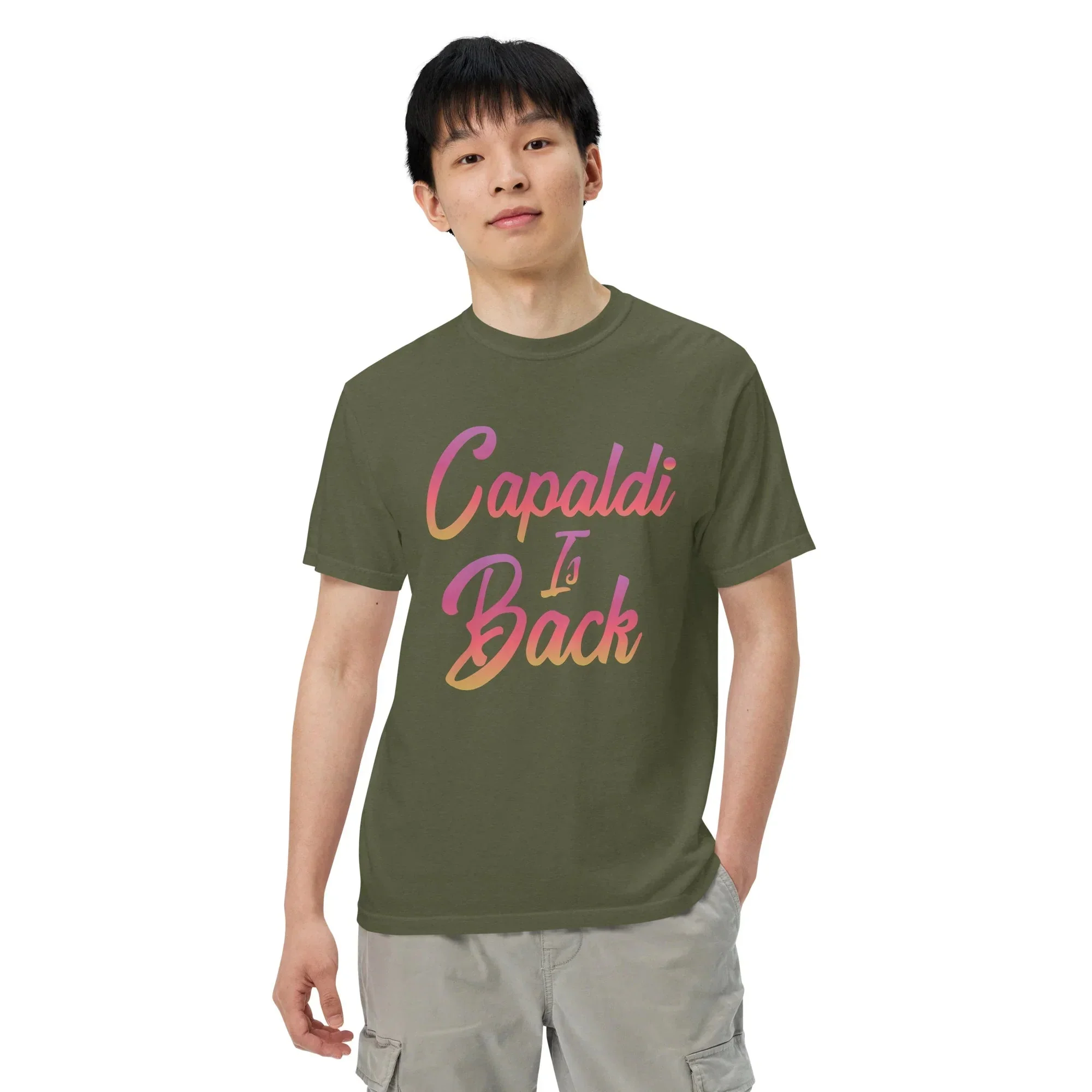 Lewis Capaldi T-Shirt | Unisex Cotton Graphic Tee - Capaldi Is Back