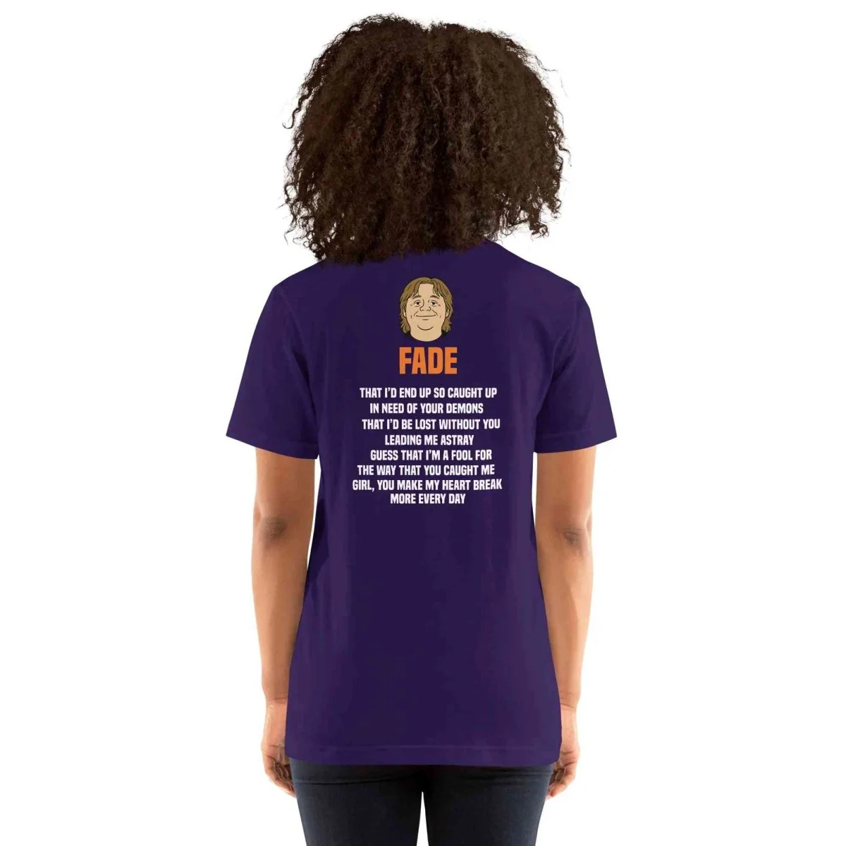 Lewis Capaldi Lyrics T-Shirt | Unisex Fade Design Cotton Tee