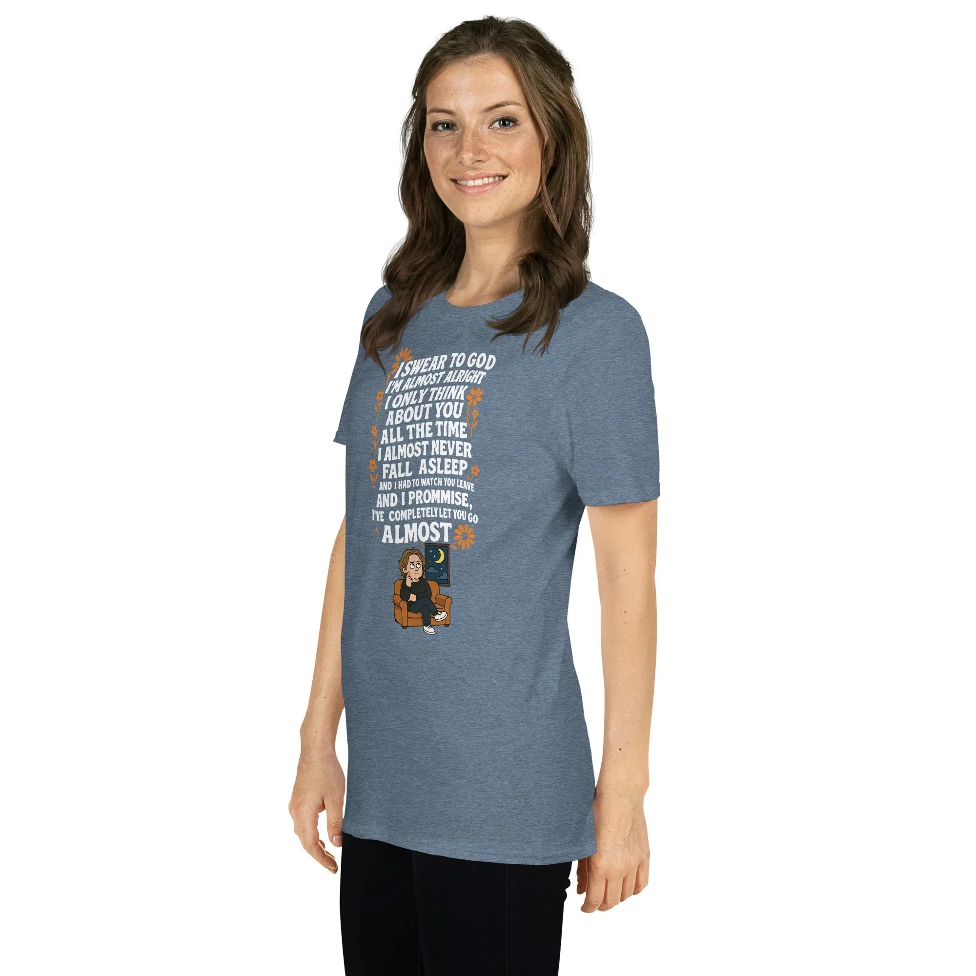 Lewis Capaldi 'Almost' Lyrics T-Shirt | Comfortable Music Inspired Apparel for Fans