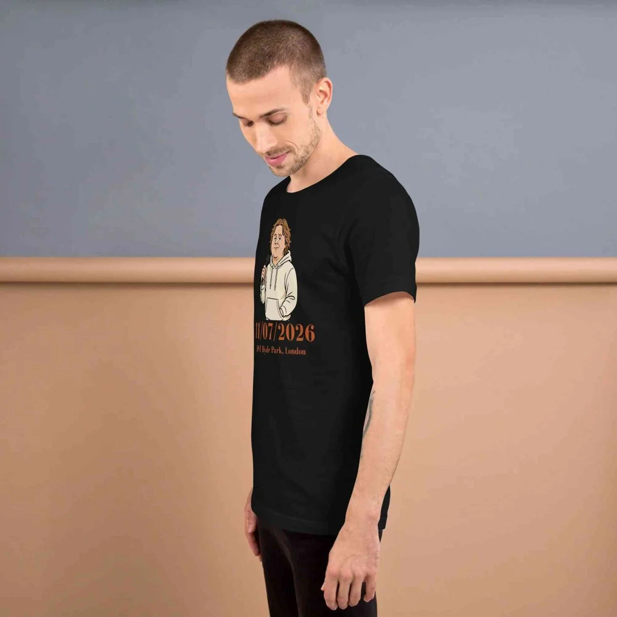 Lewis Capaldi 2026 Tour T-Shirt Unisex - BST Hyde Park Concert Merch